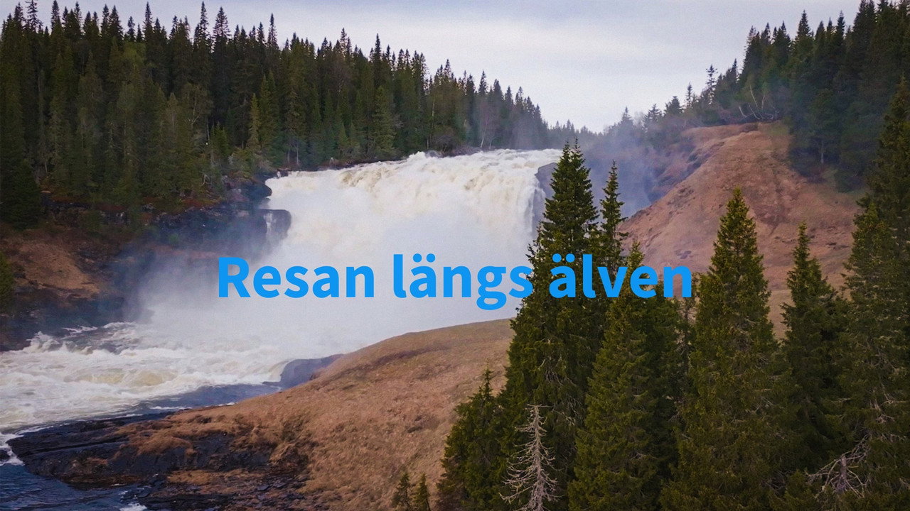 Backdrop for Resan längs älven