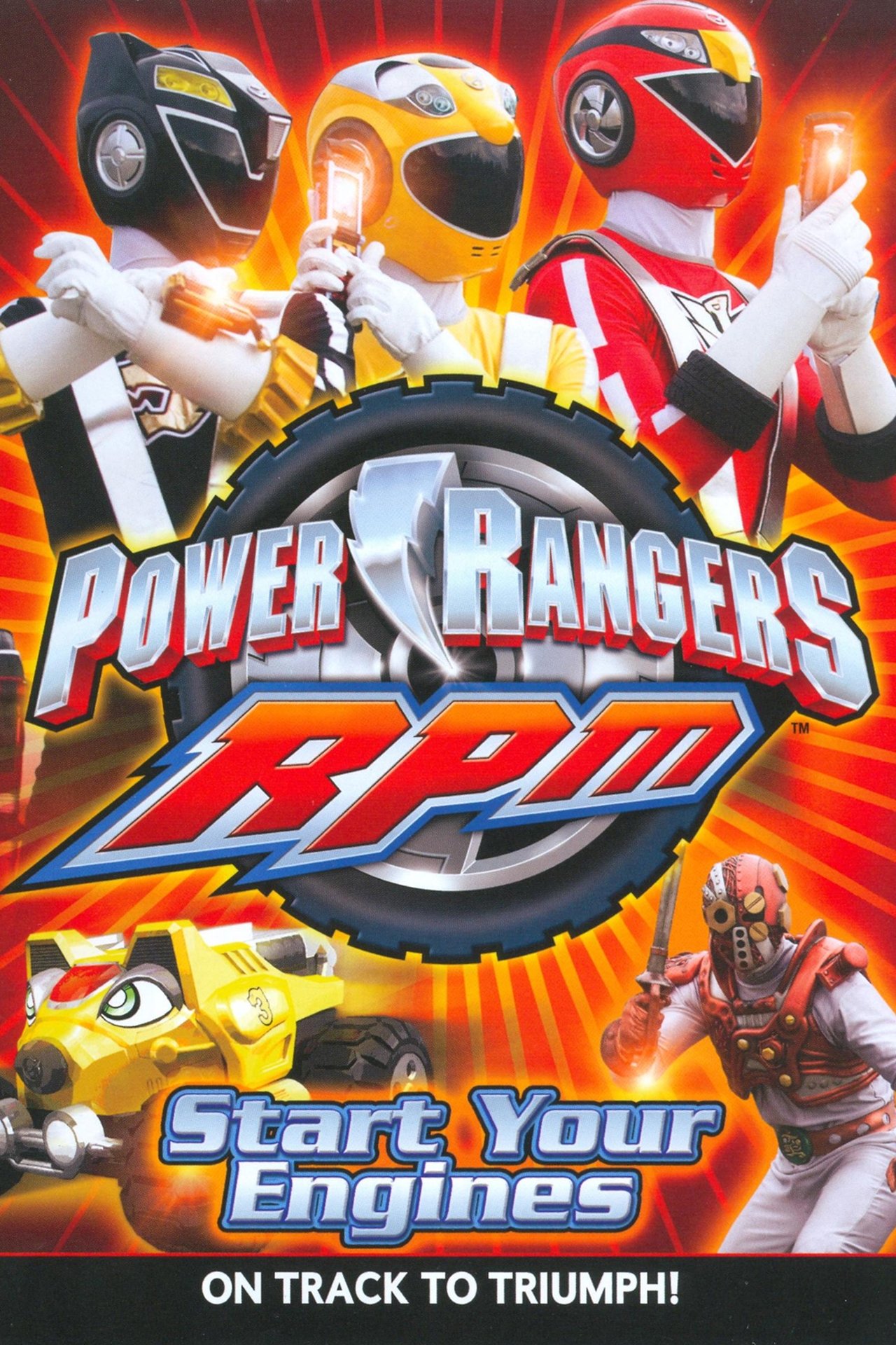 Power Rangers RPM: Start Your Engines Backdrop
