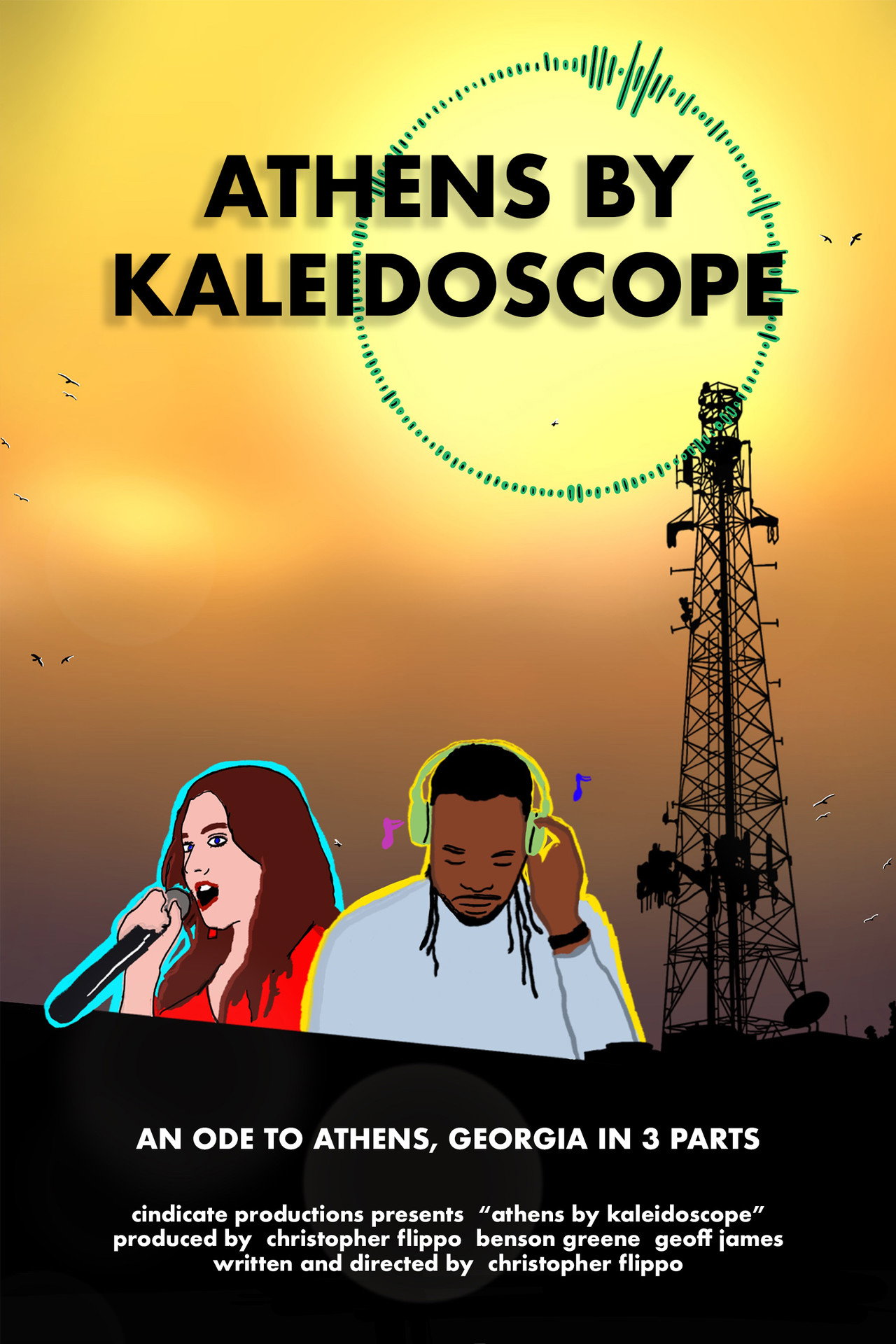 Athens by Kaleidoscope filmaffisch