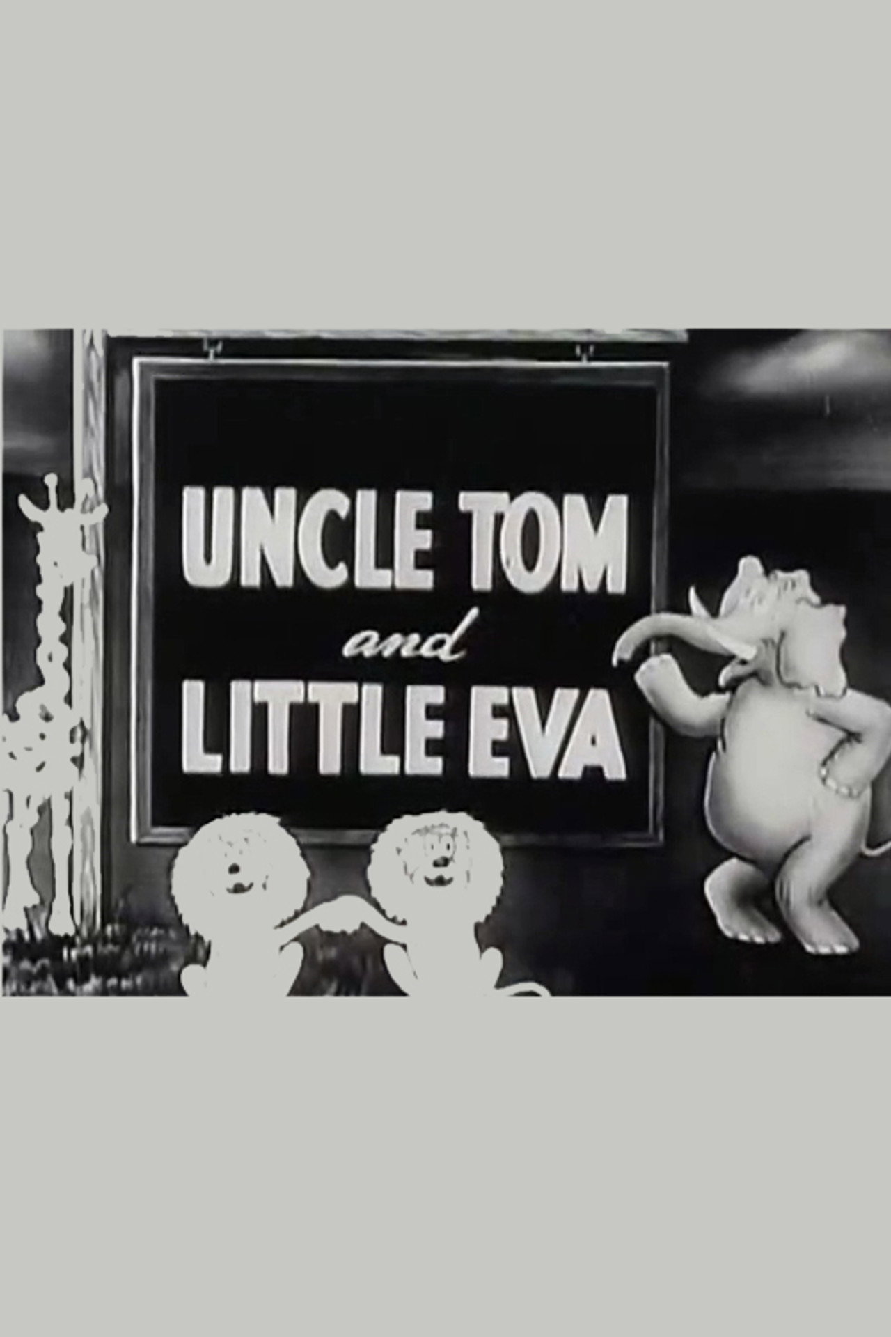 Uncle Tom and Little Eva filmaffisch