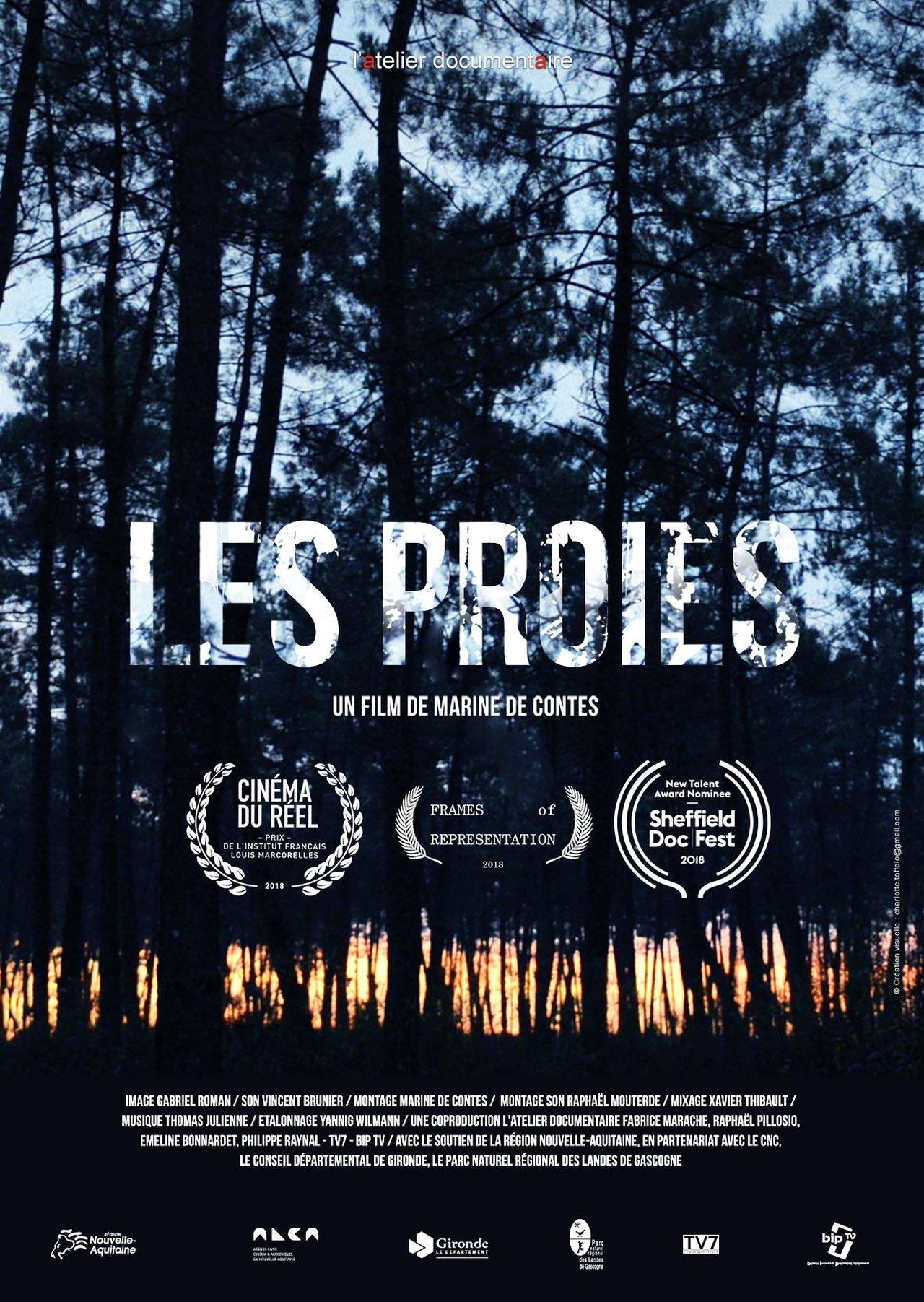 Les proies poster