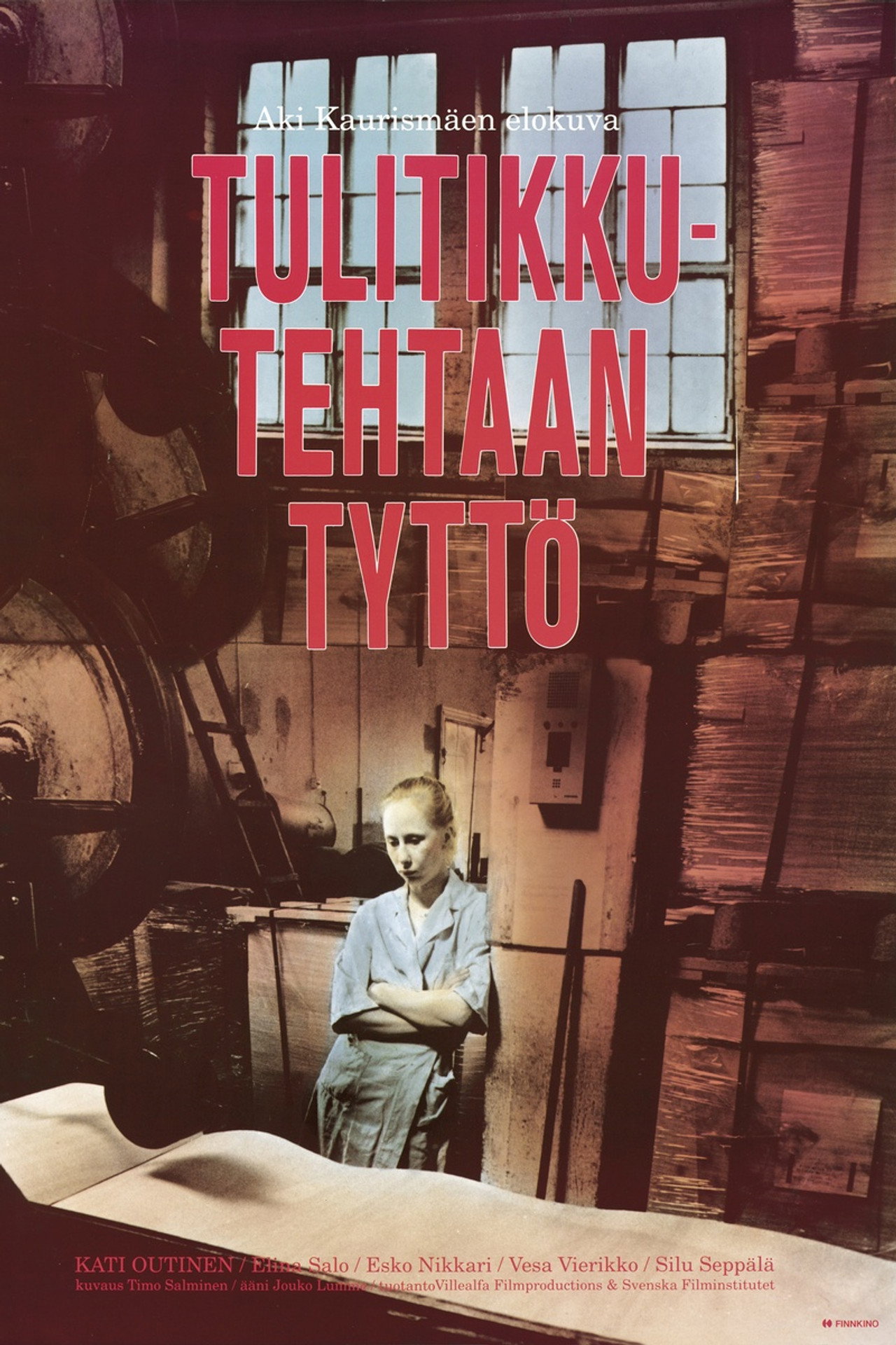 Flickan från tändsticksfabriken filmaffisch