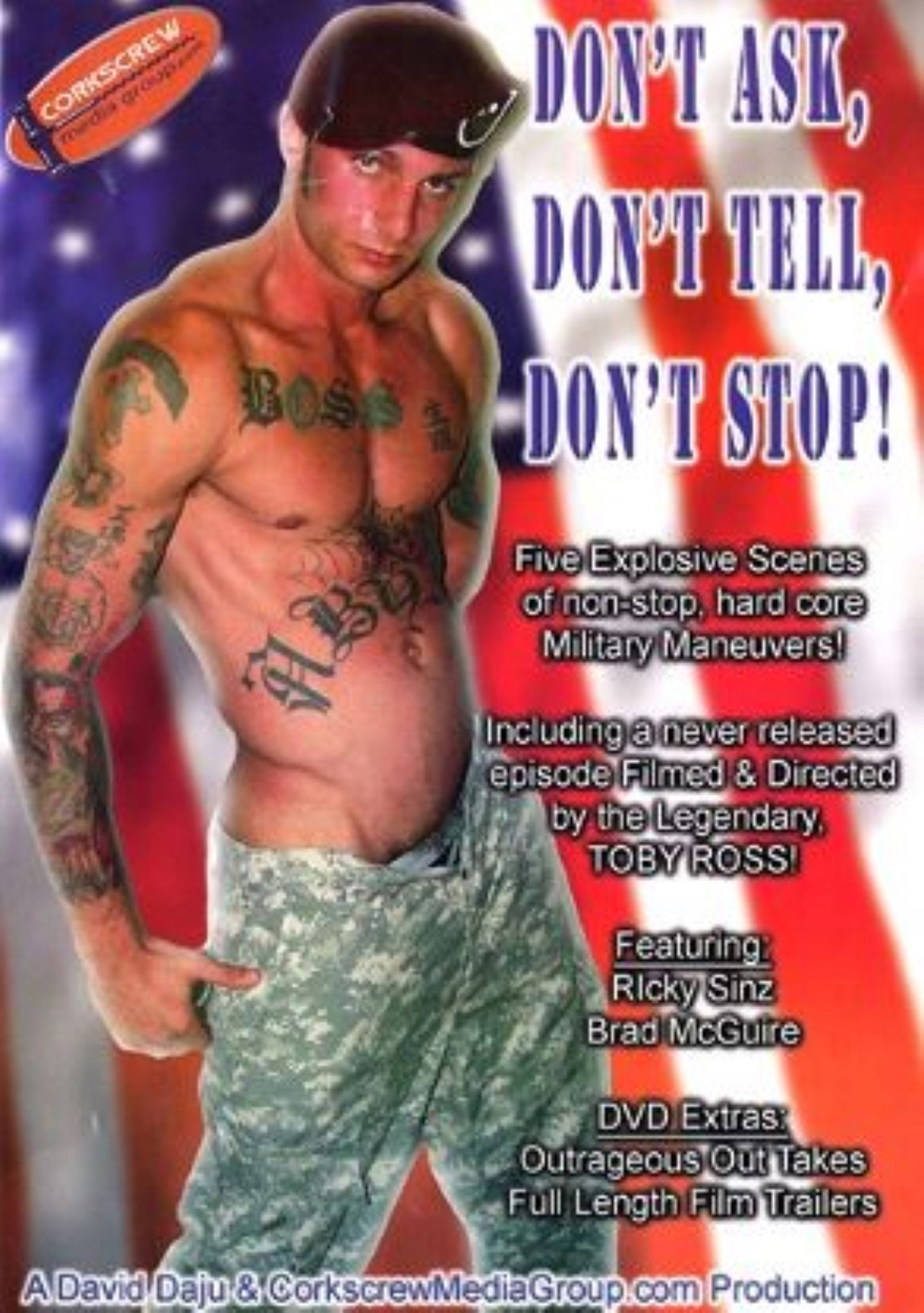 Don't Ask, Don't Tell, Don't Stop! filmaffisch