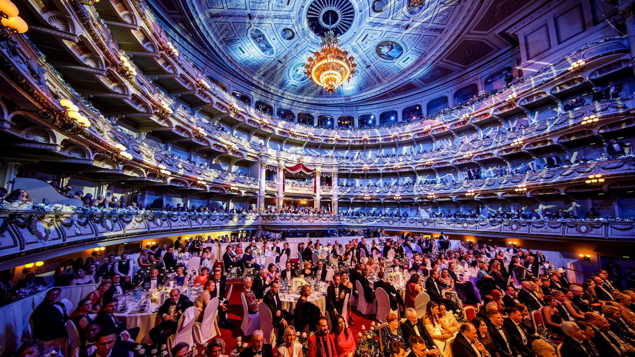 Semperopernball backdrop