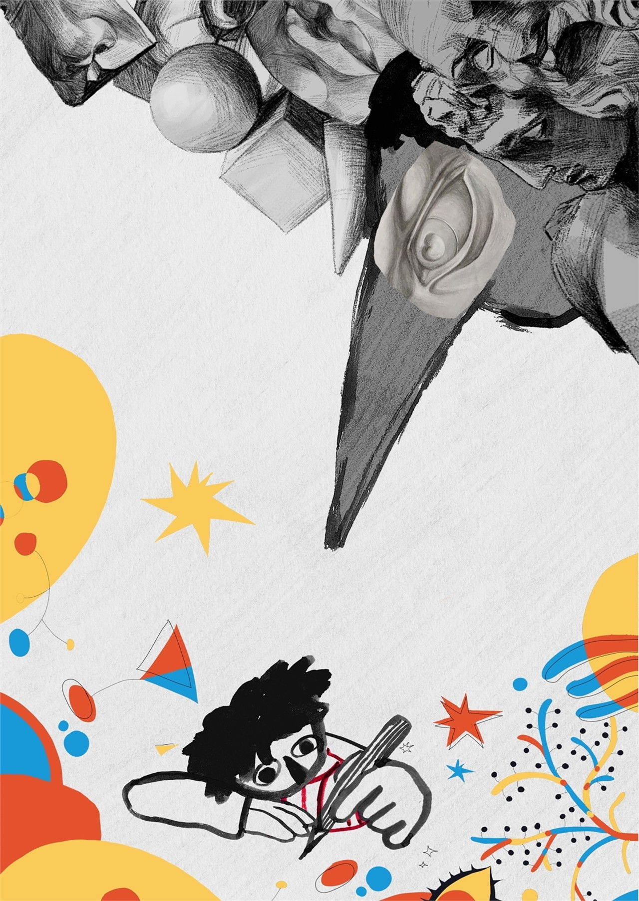 Art is Serious! Backdrop