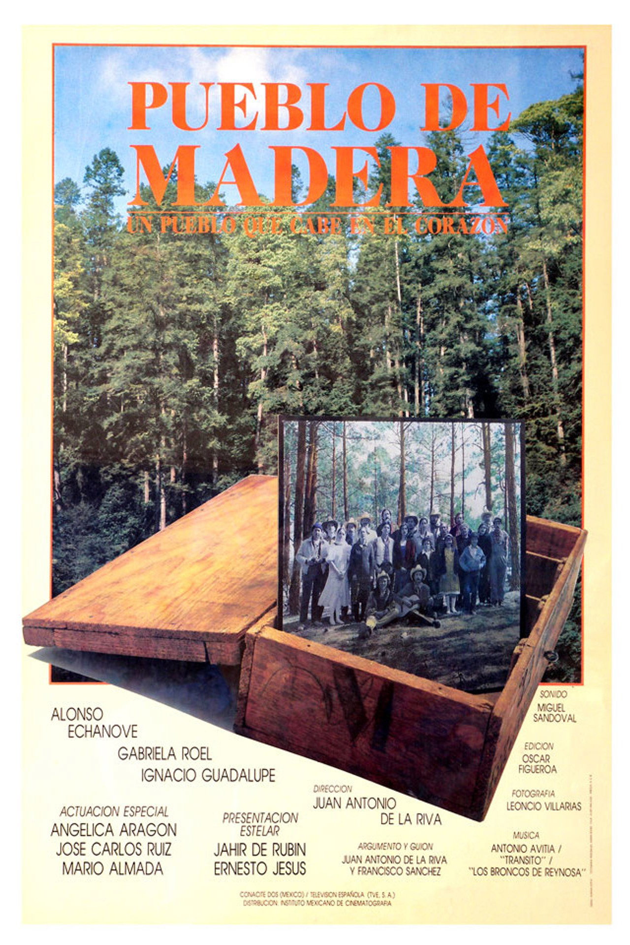 Pueblo de Madera filmaffisch