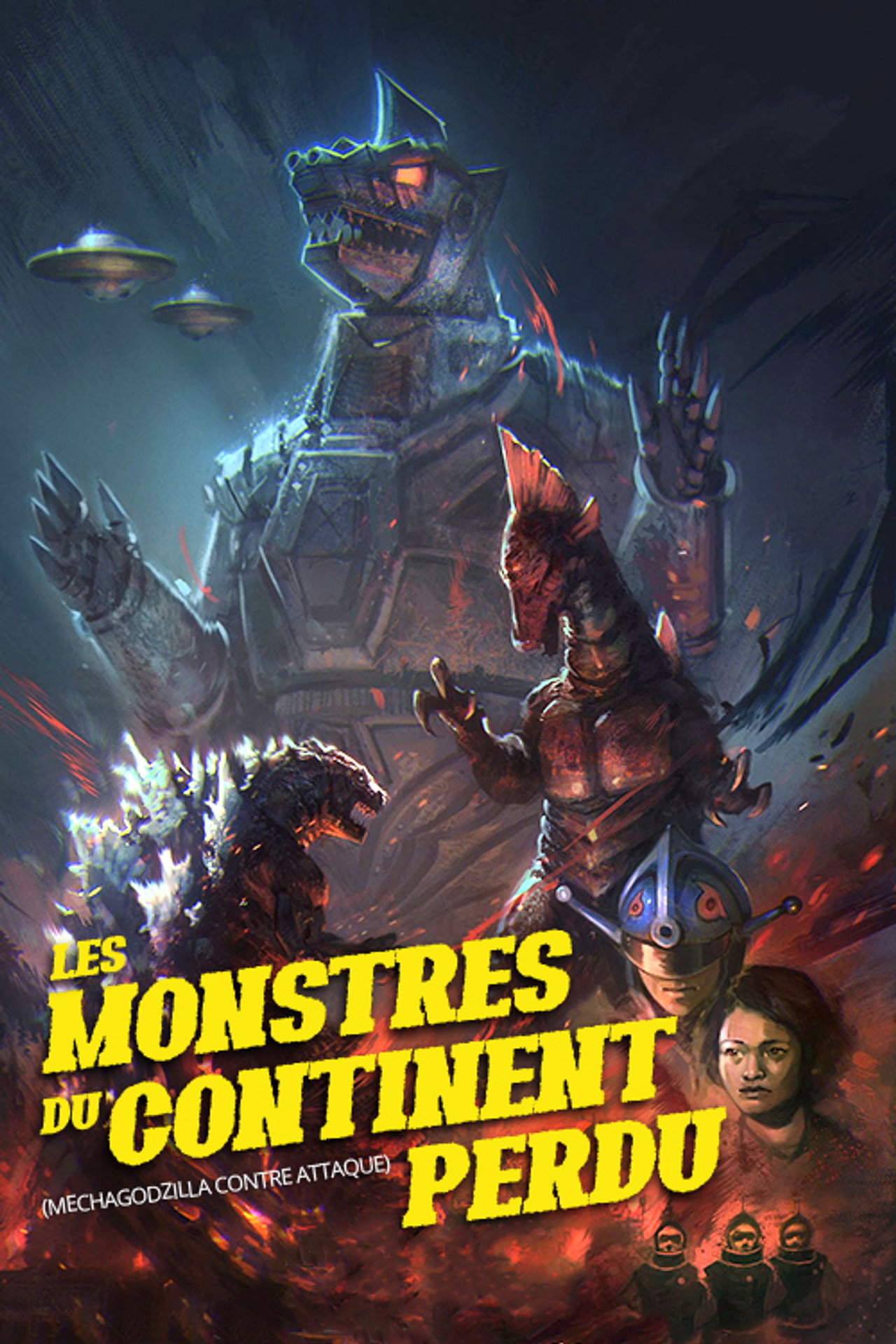 Mechagodzilla contre-attaque poster