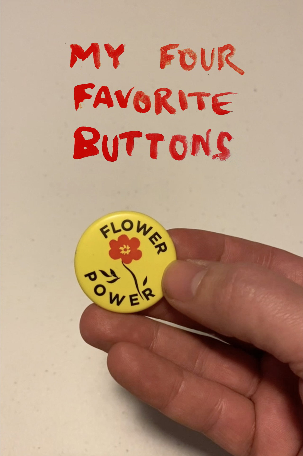 My Four Favorite Buttons filmaffisch