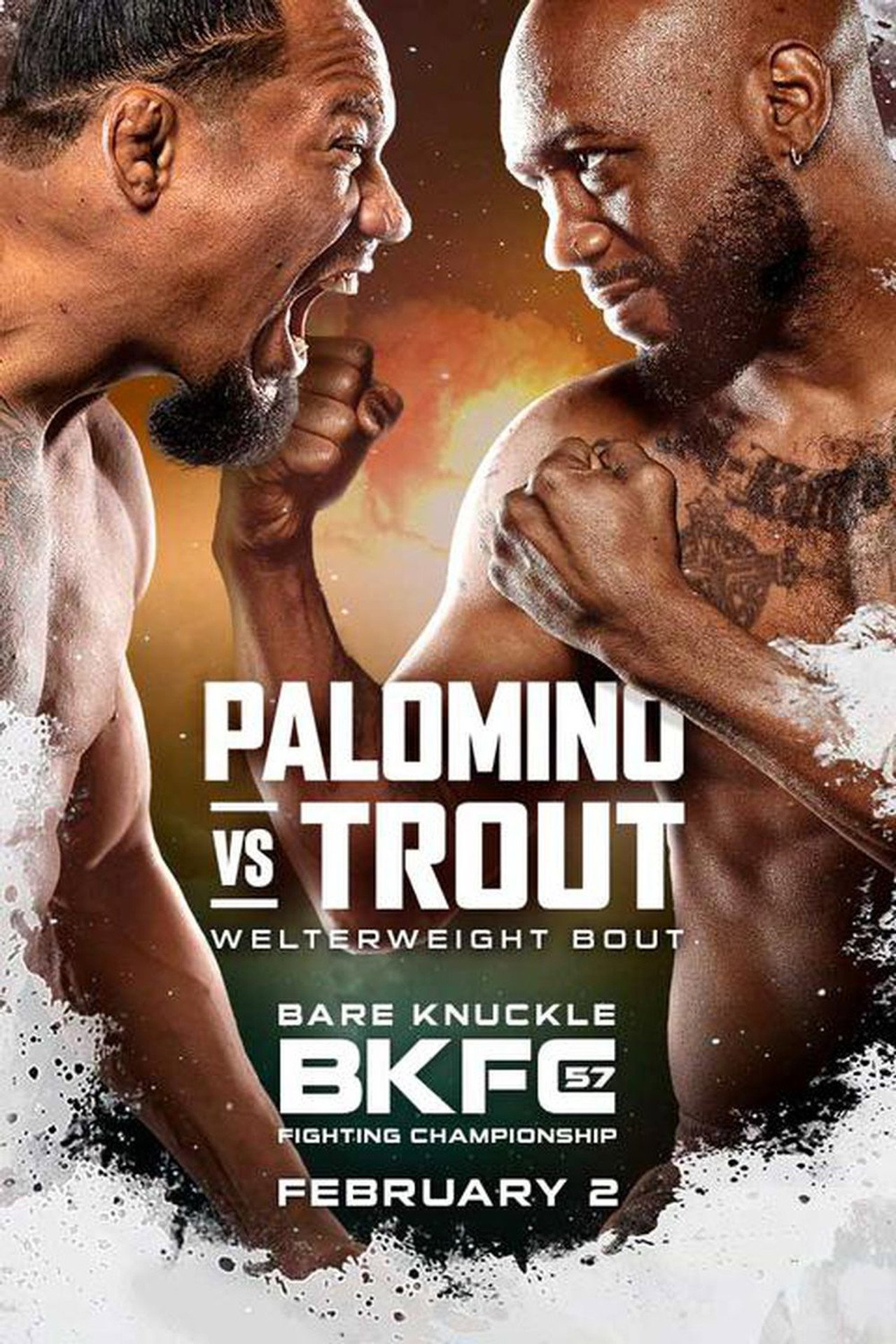 BKFC 57: Palomino vs. Trout filmaffisch