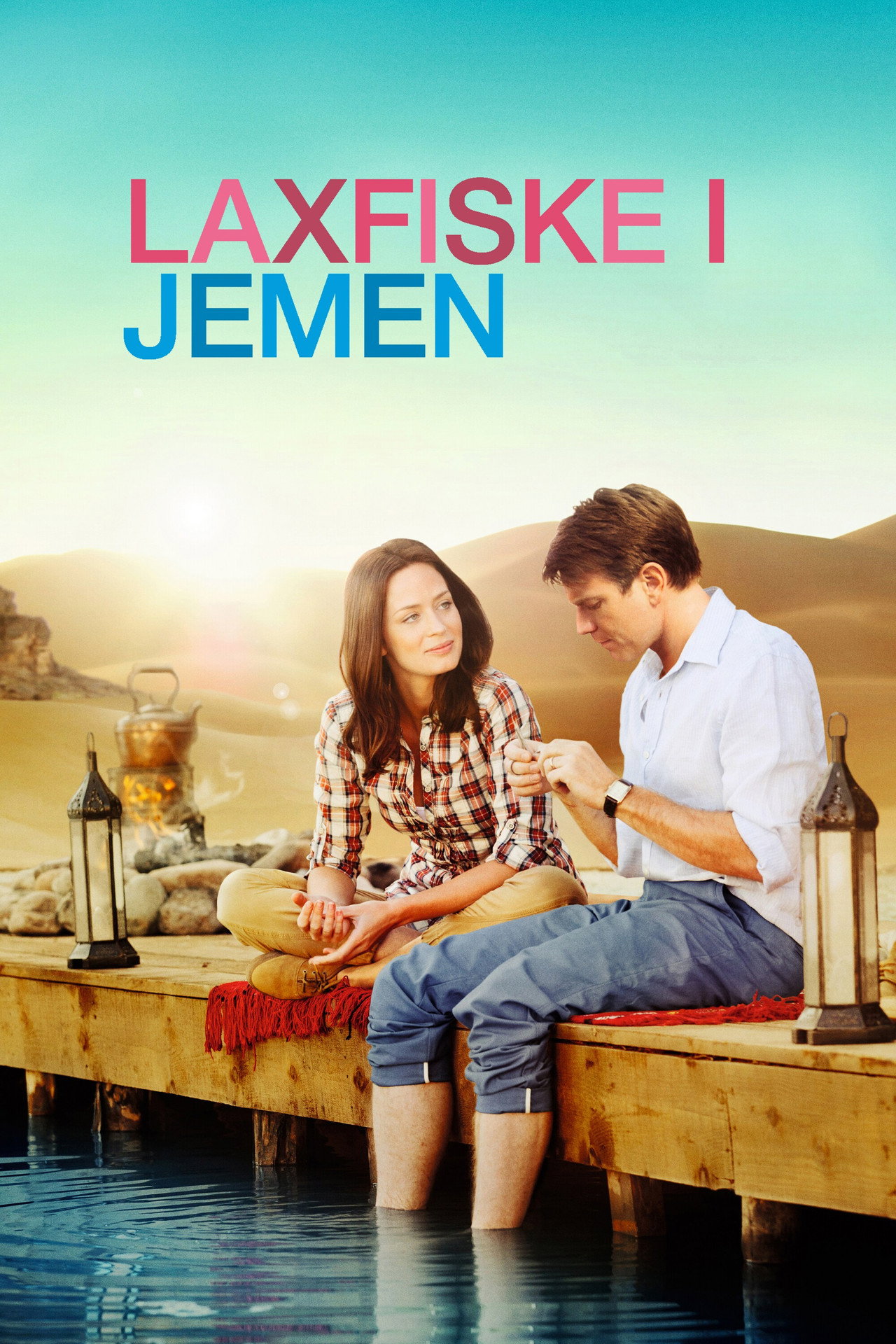 Laxfiske i Jemen filmaffisch