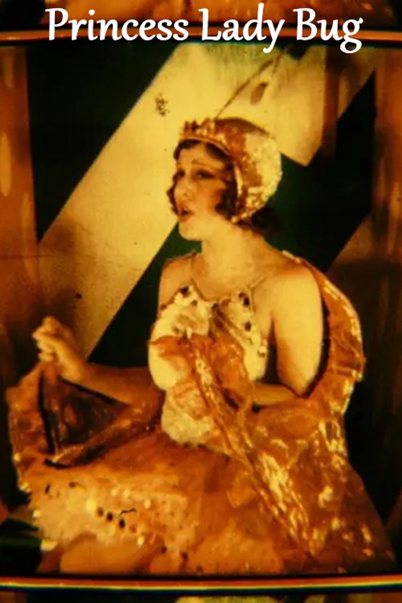 Princess Lady Bug Backdrop