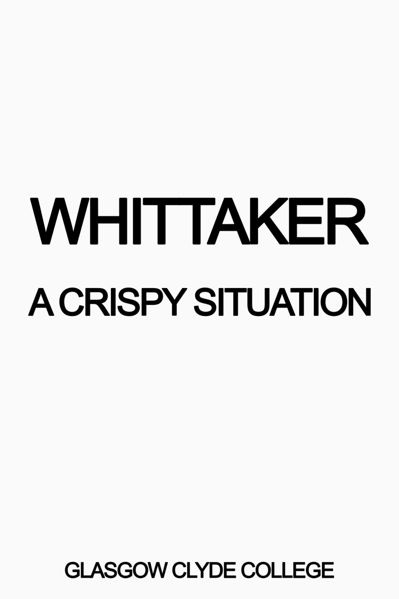 A Crispy Situation