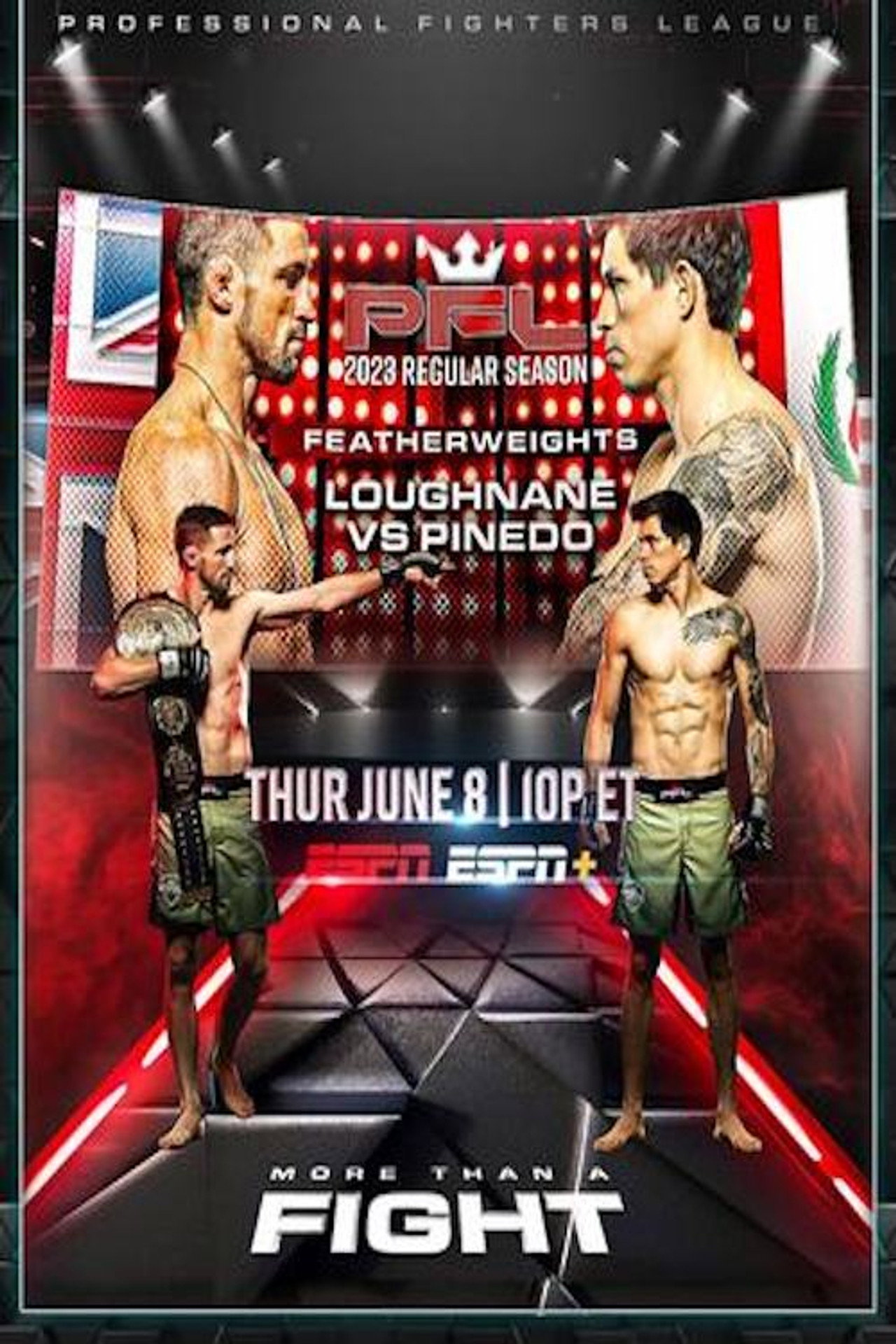 PFL 2023 #4: Regular Season - Loughnane vs. Pinedo filmaffisch