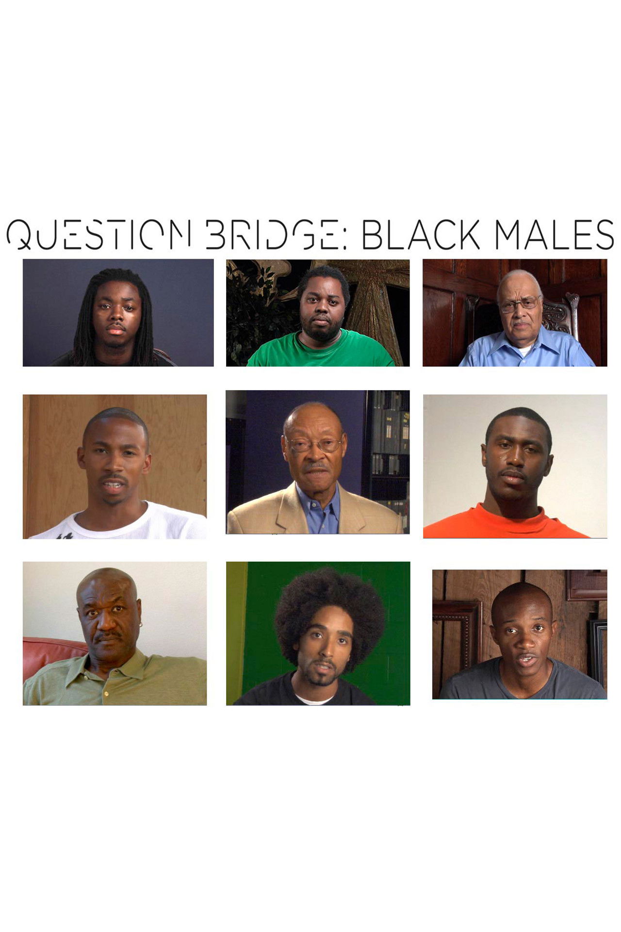 Question Bridge: Black Males Backdrop