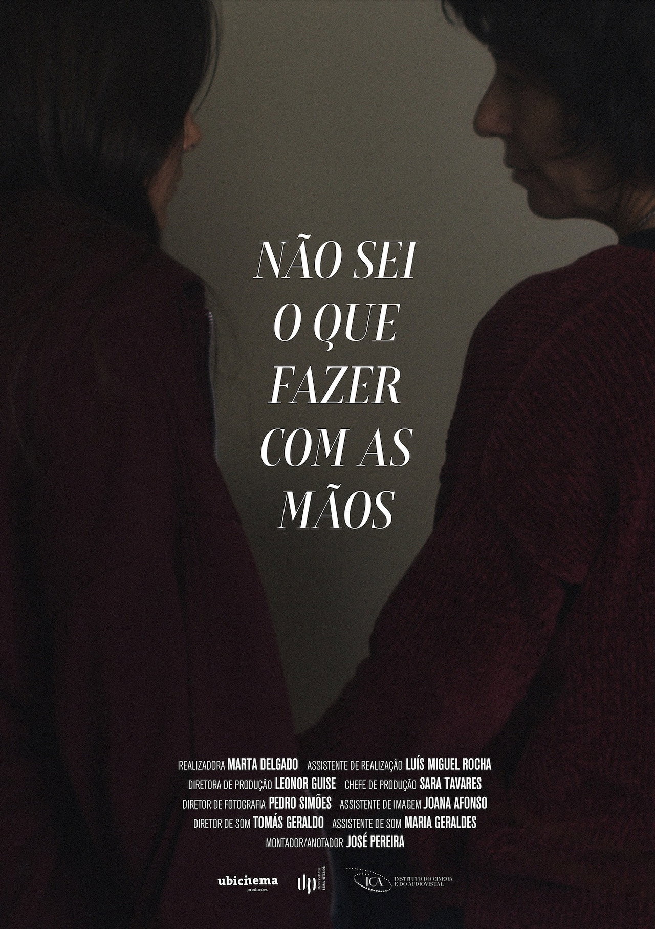Não Sei O Que Fazer Com As Mãos filmaffisch