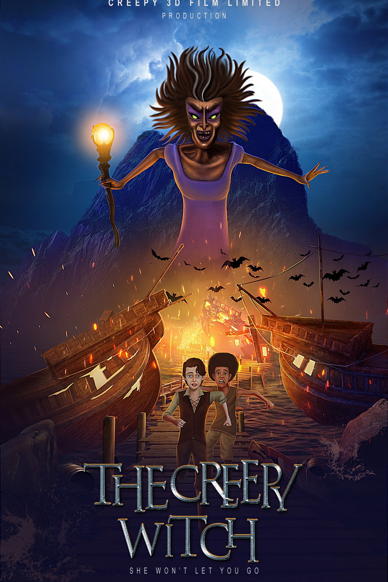 The Creepy Witch filmaffisch