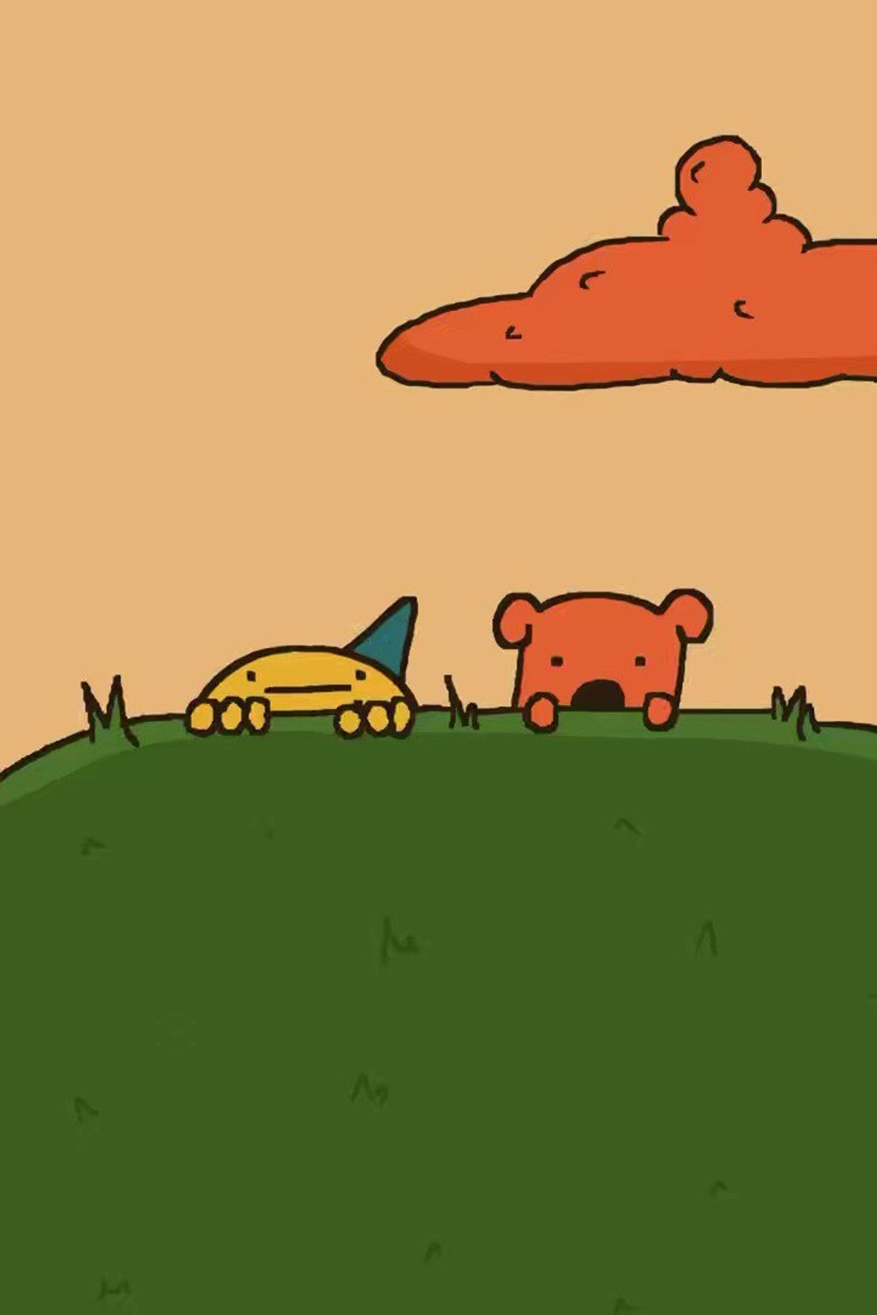 Nigel dhe Marmalade backdrop