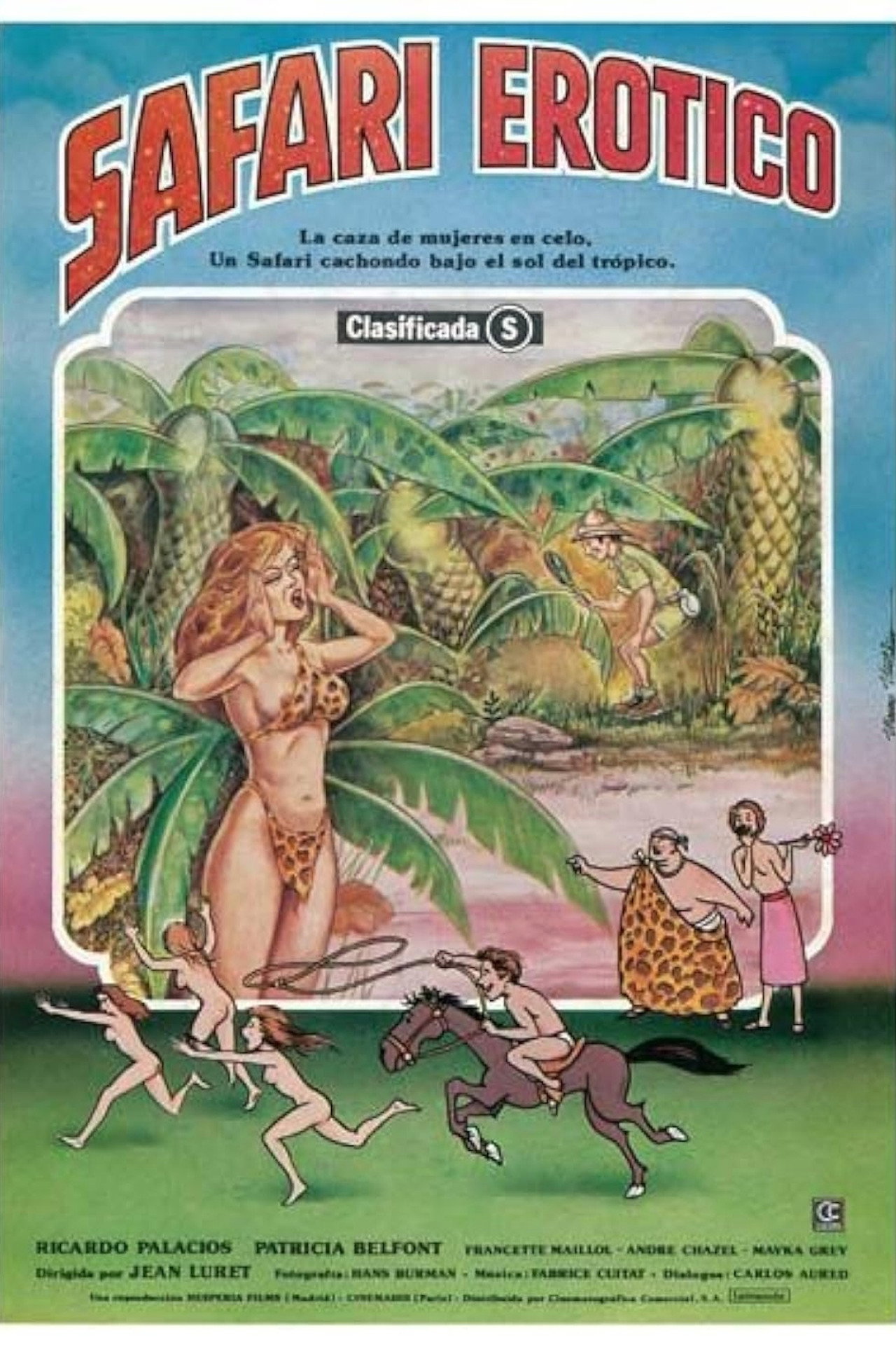 Safari erótico filmaffisch