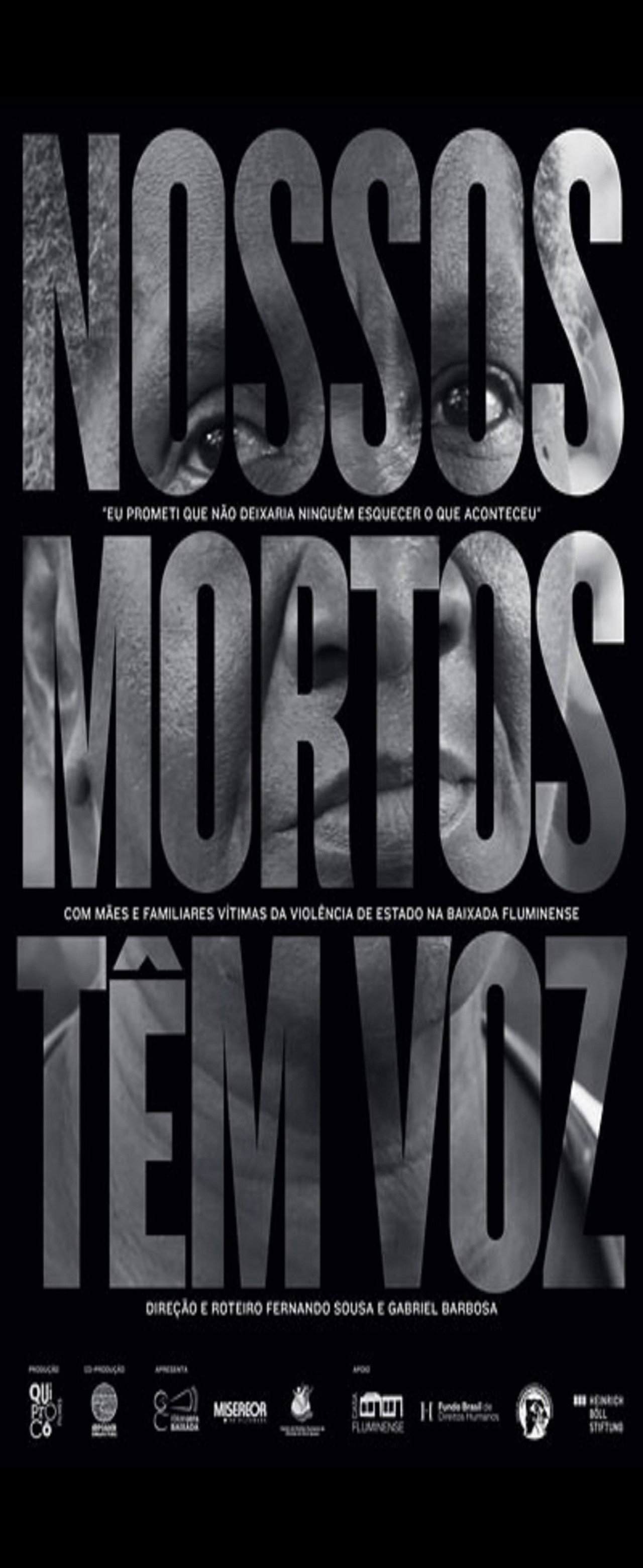 Nossos mortos têm voz Backdrop