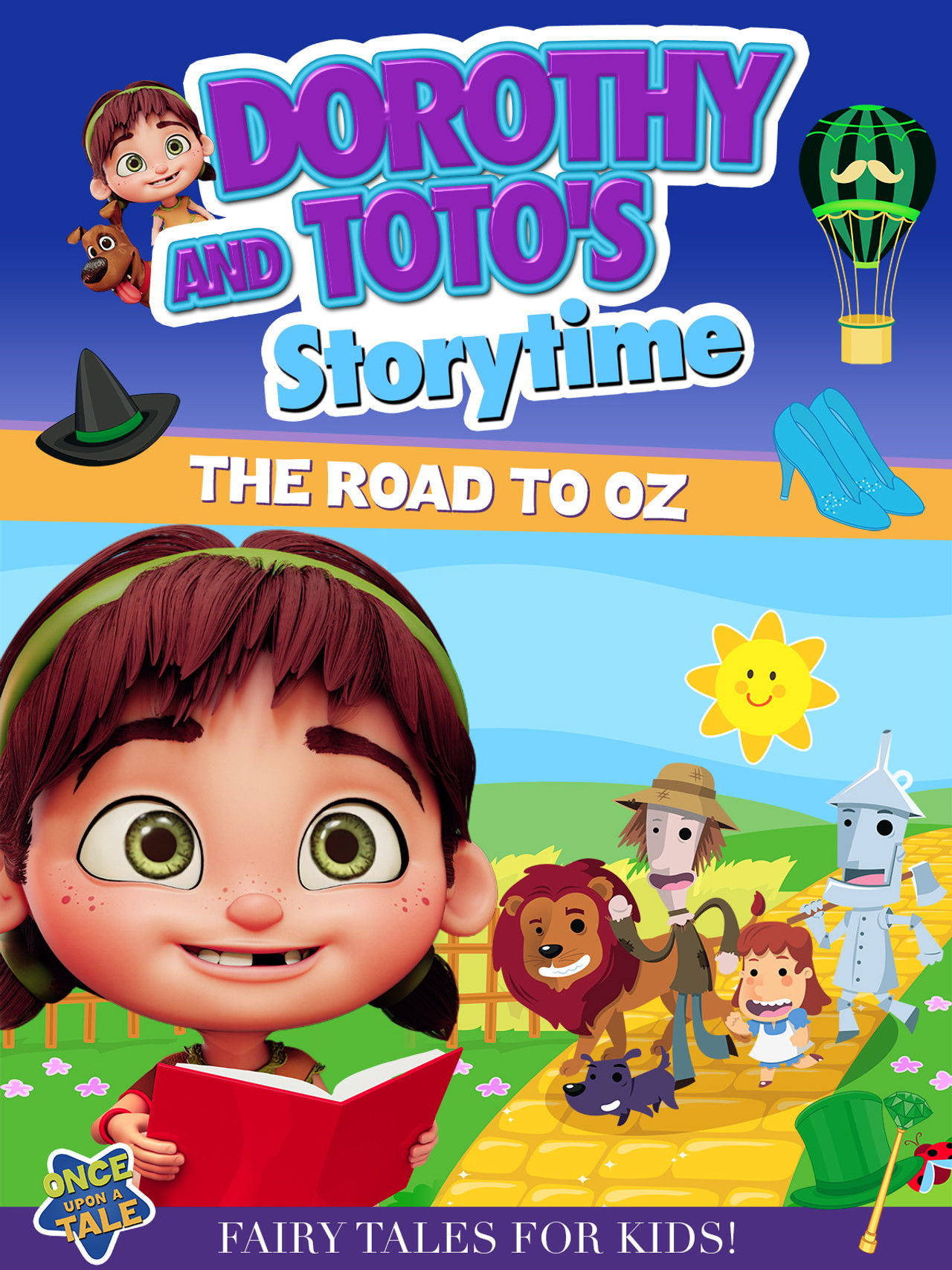 Dorothy And Toto's Storytime: The Road To Oz Backdrop
