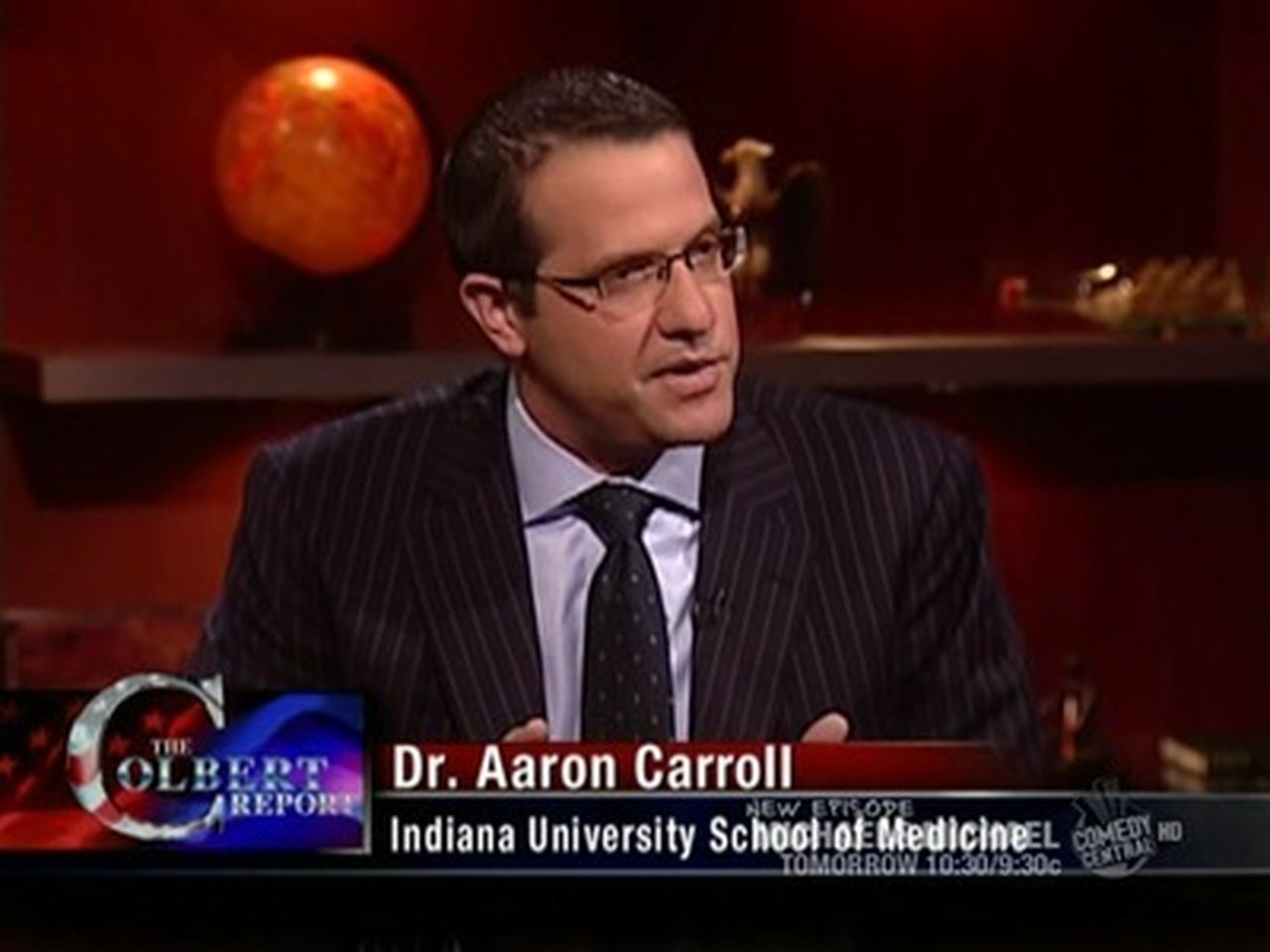 The Colbert Report - Season 5 Episode 97 : Dr. Aaron Carroll