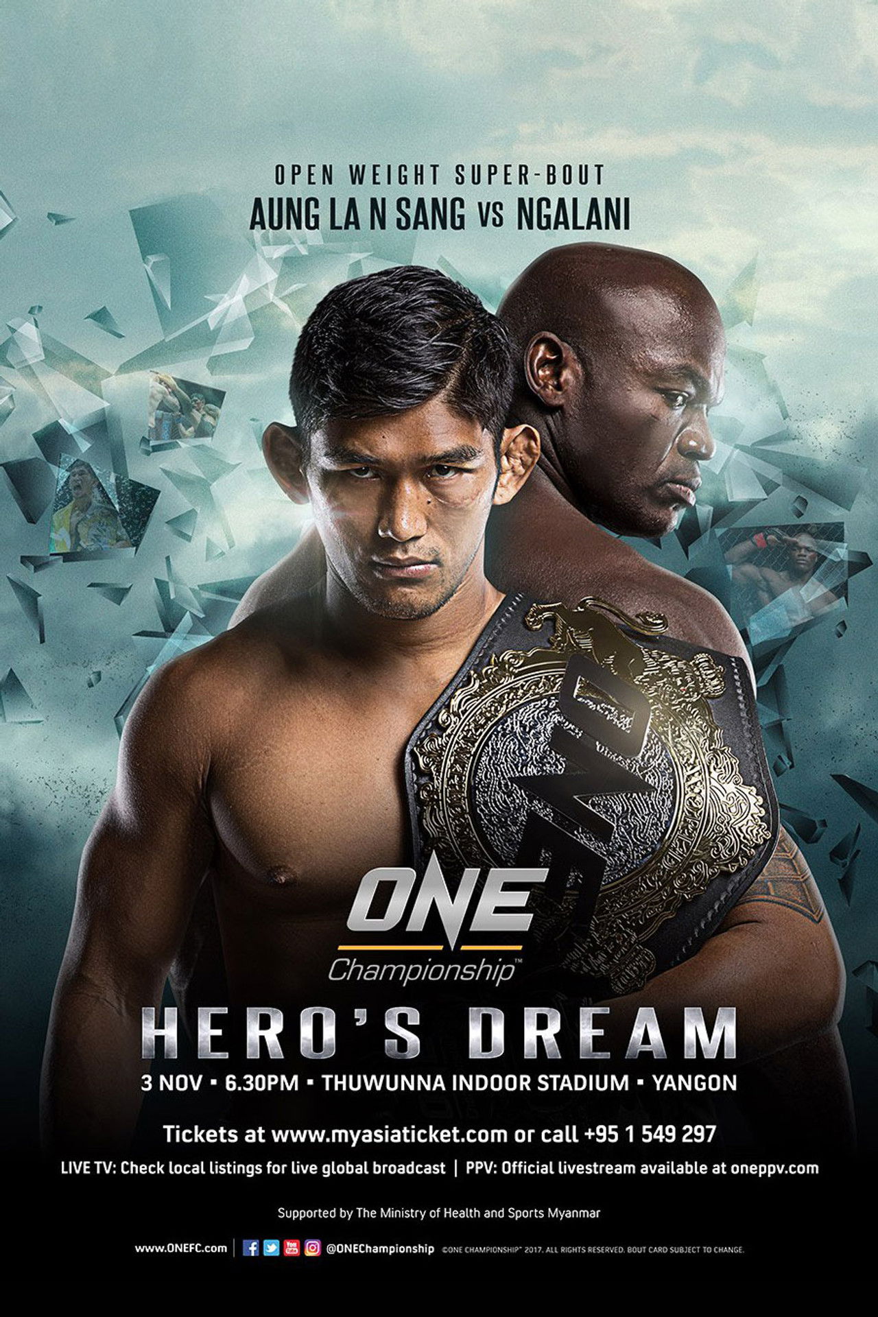 ONE Championship 60: Hero's Dream Backdrop