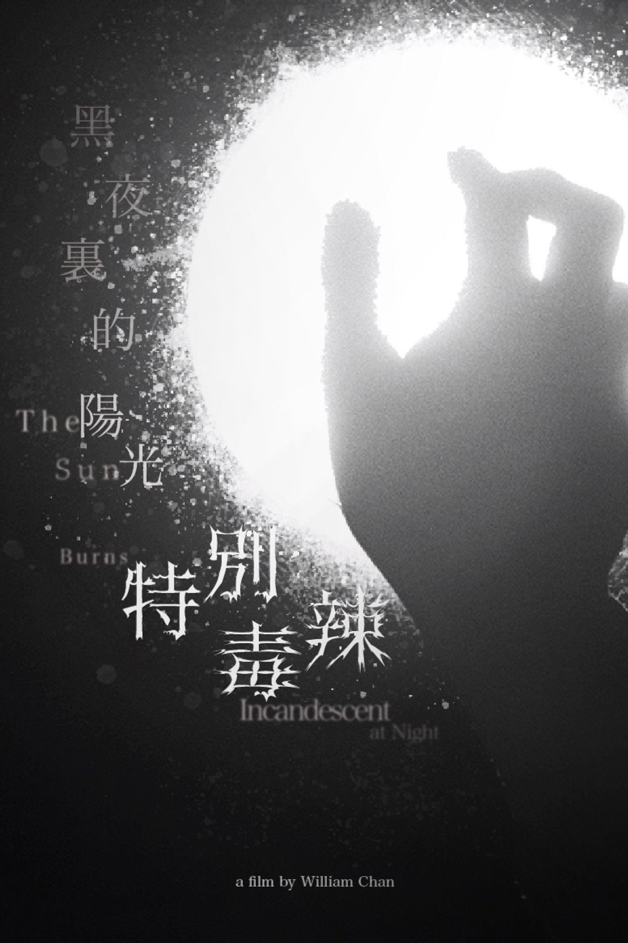 The Sun Burns Incandescent At Night poster