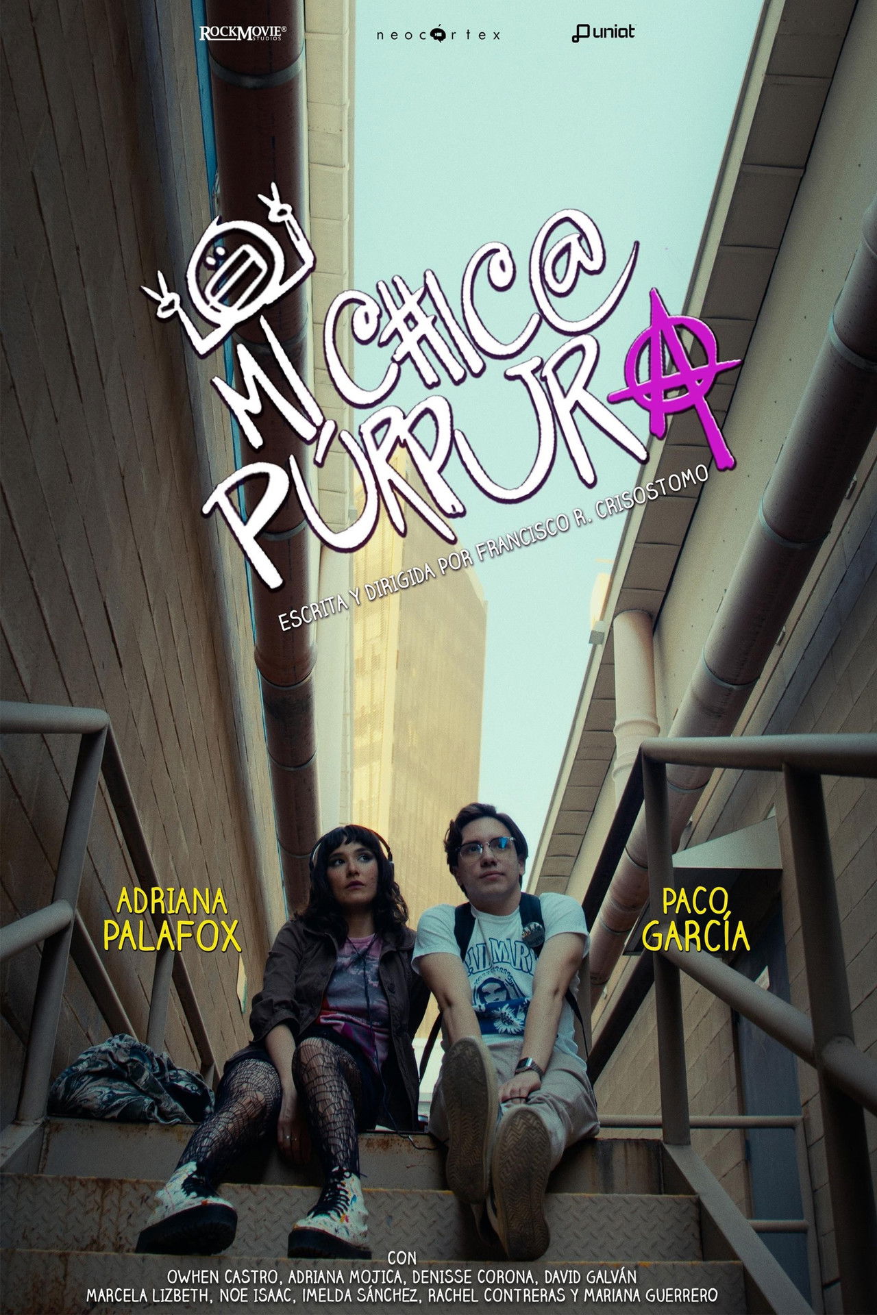 Mi chica púrpura Backdrop