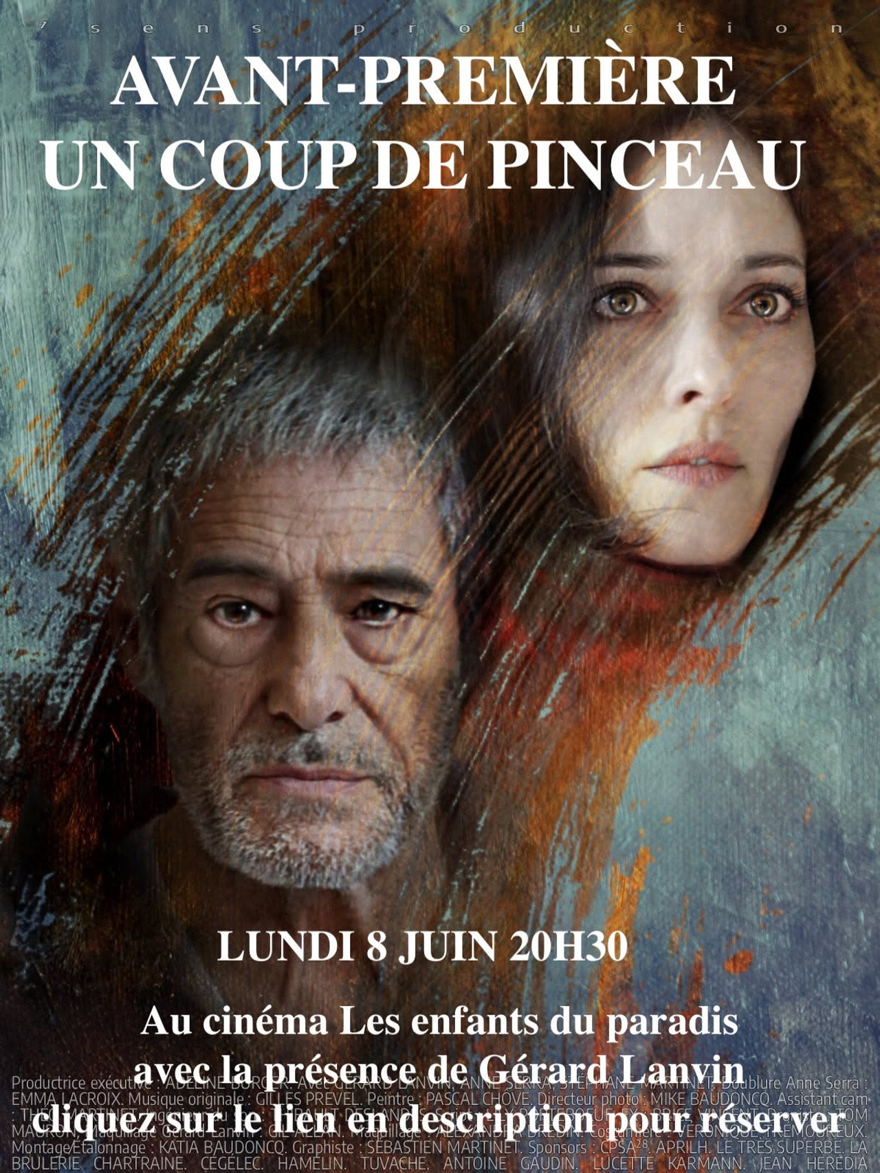 Un coup de pinceau Backdrop