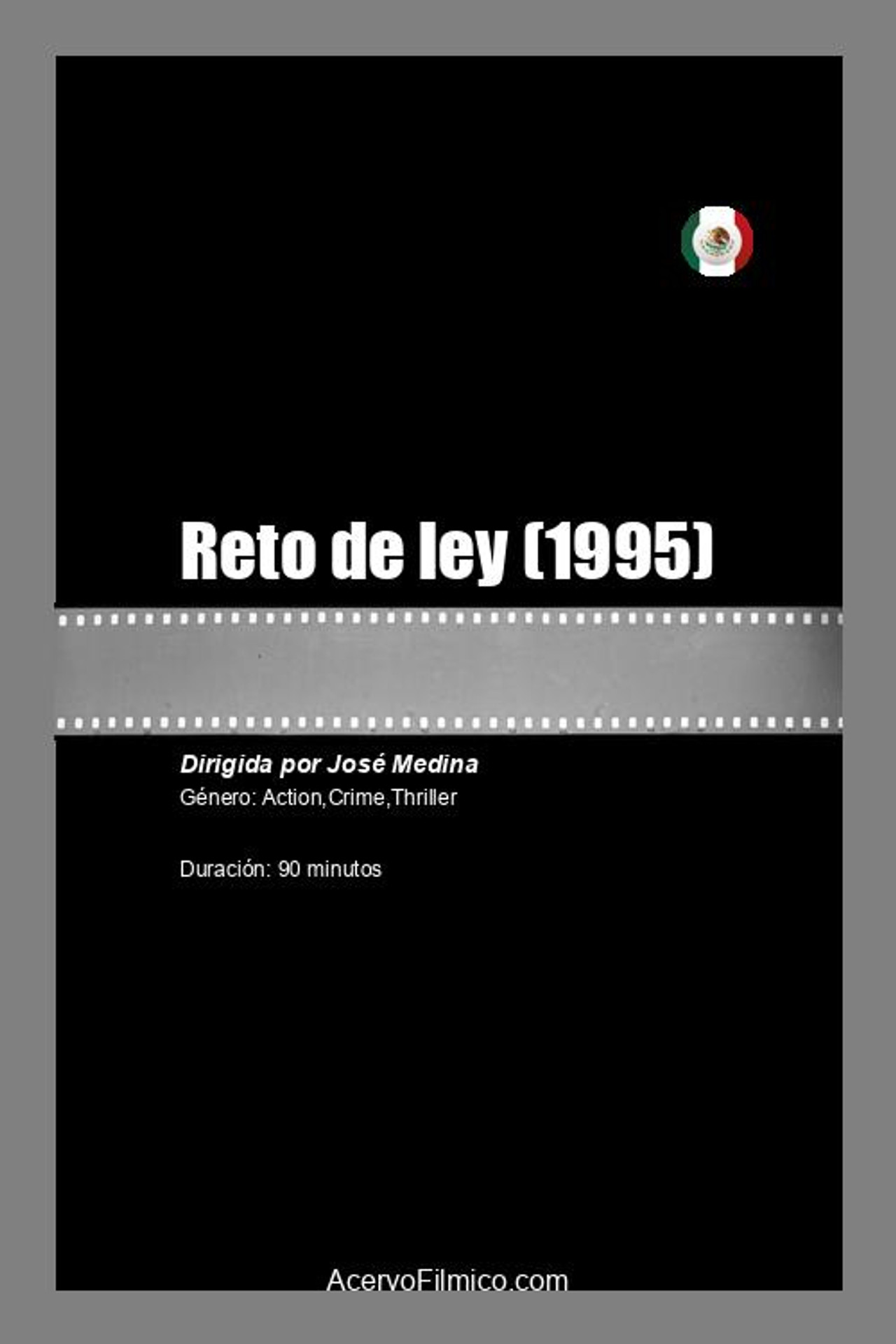 Reto de ley filmaffisch