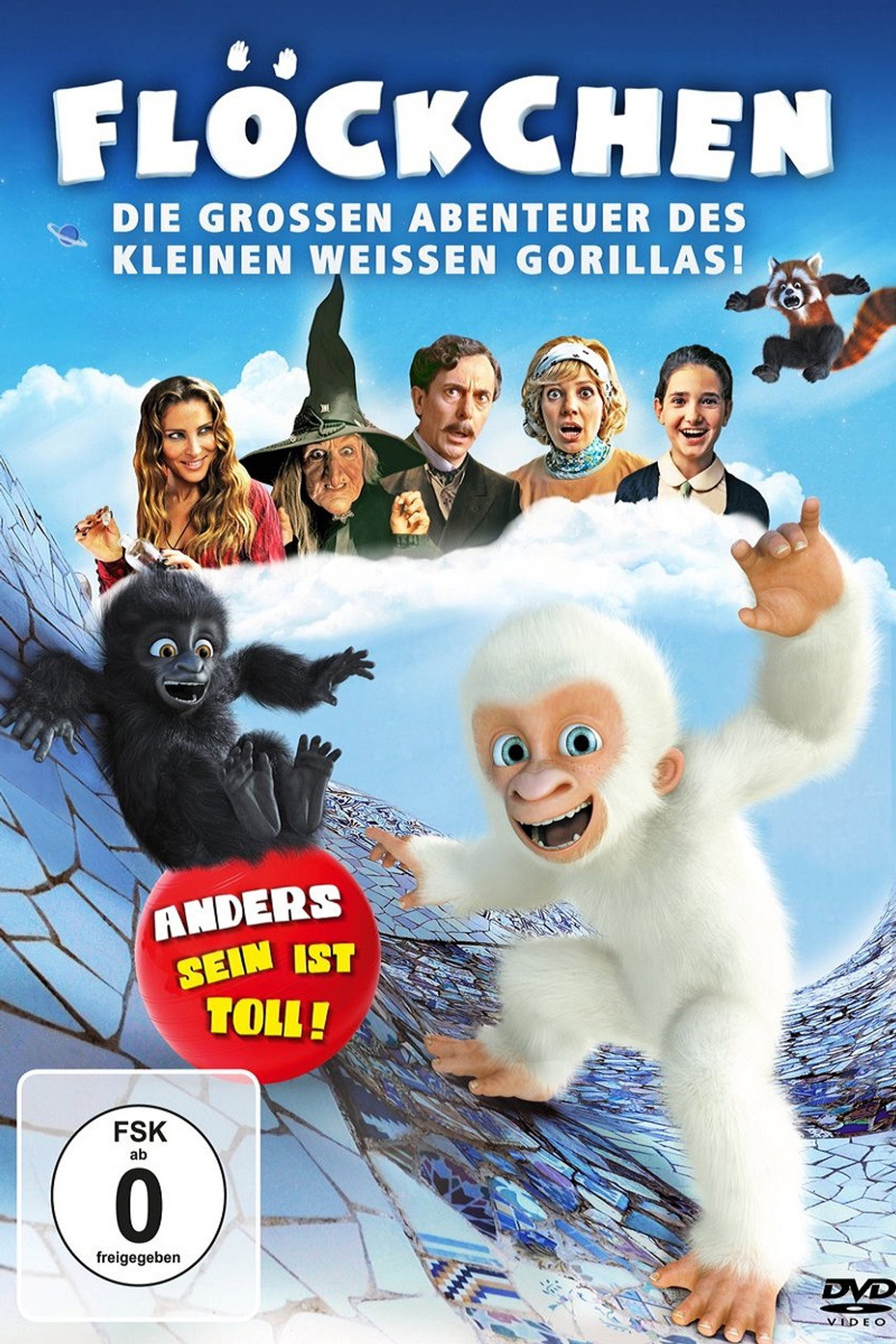 Flöckchen - Die großen Abenteuer des kleinen weißen Gorillas!