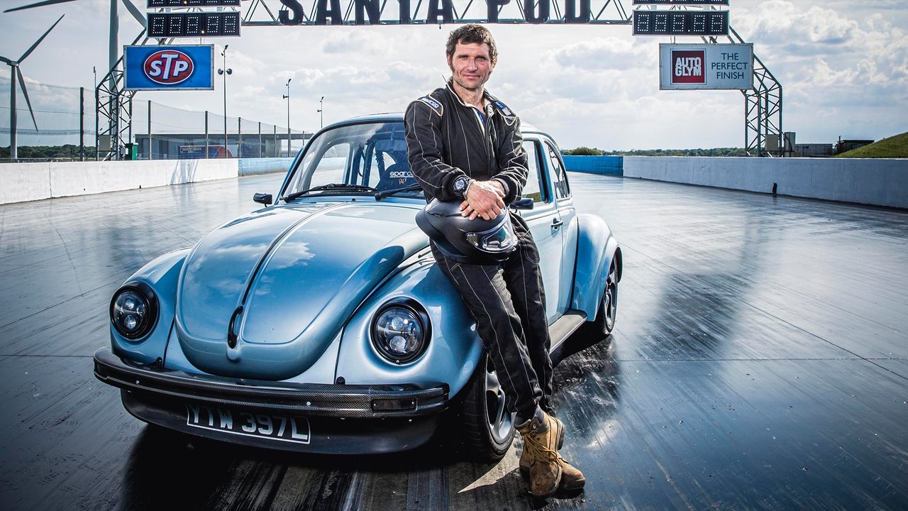 Scen från Guy Martin: The World's Fastest Electric Car?