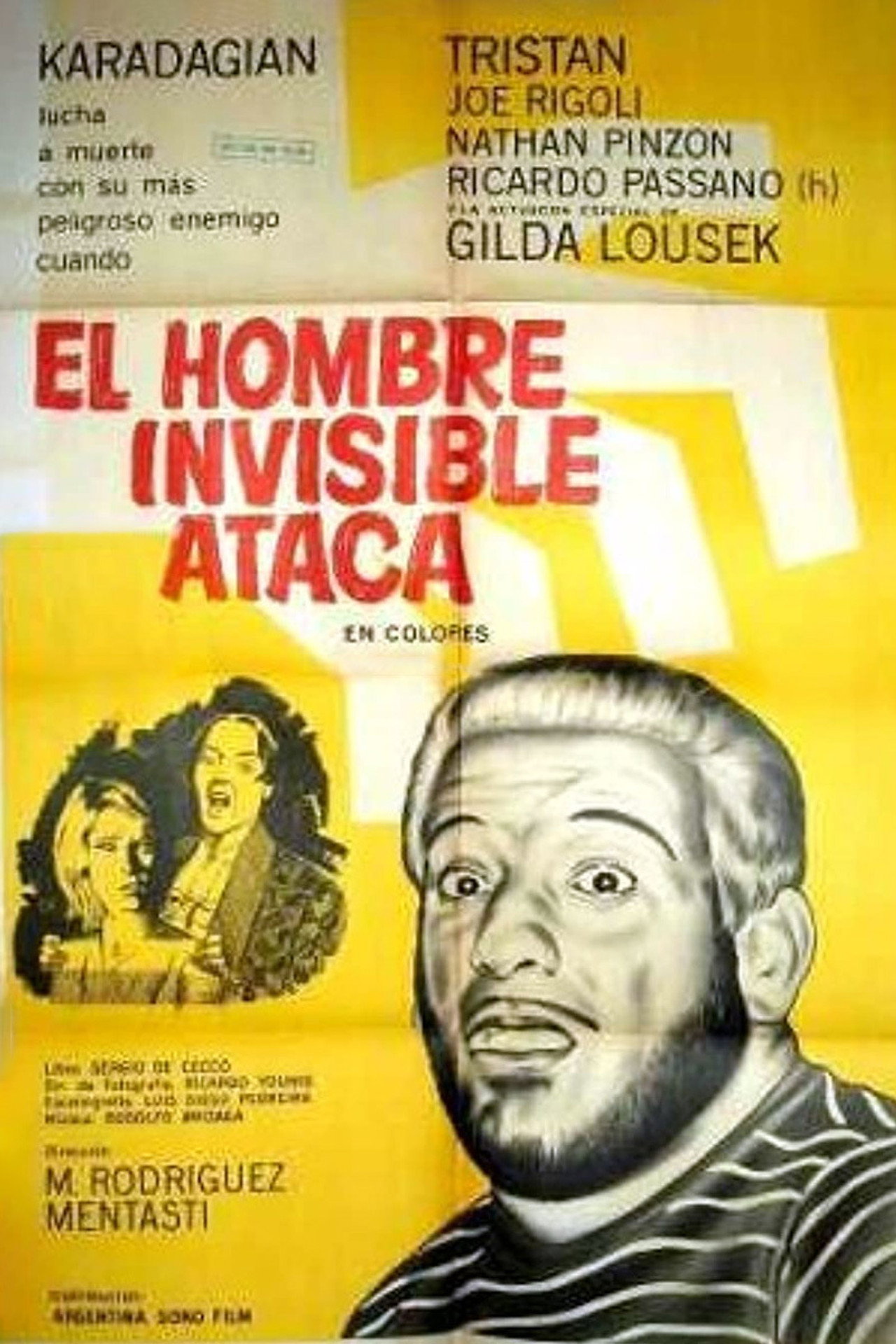 El hombre invisible ataca filmaffisch