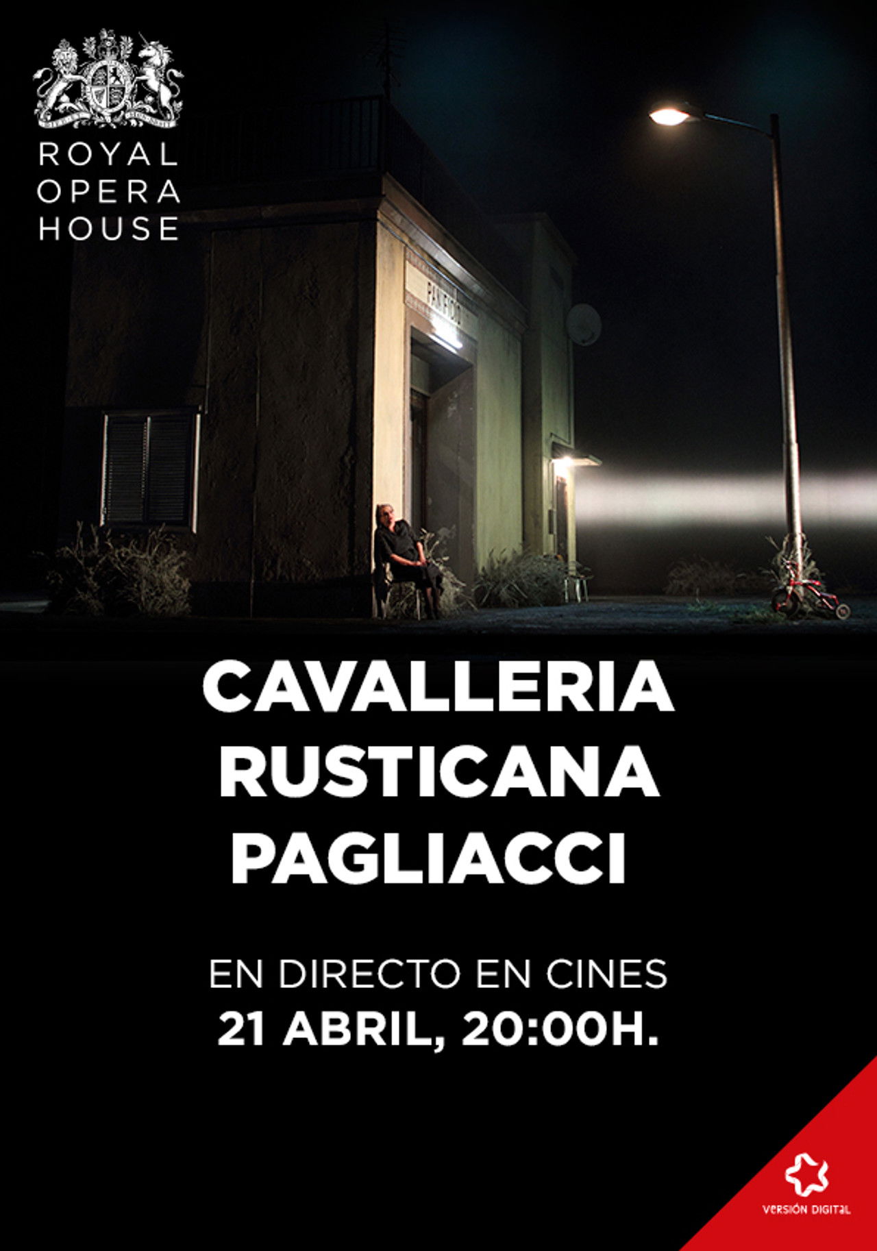 Cavalleria Rusticana / Pagliacci - Royal Opera House 2019/20 Backdrop