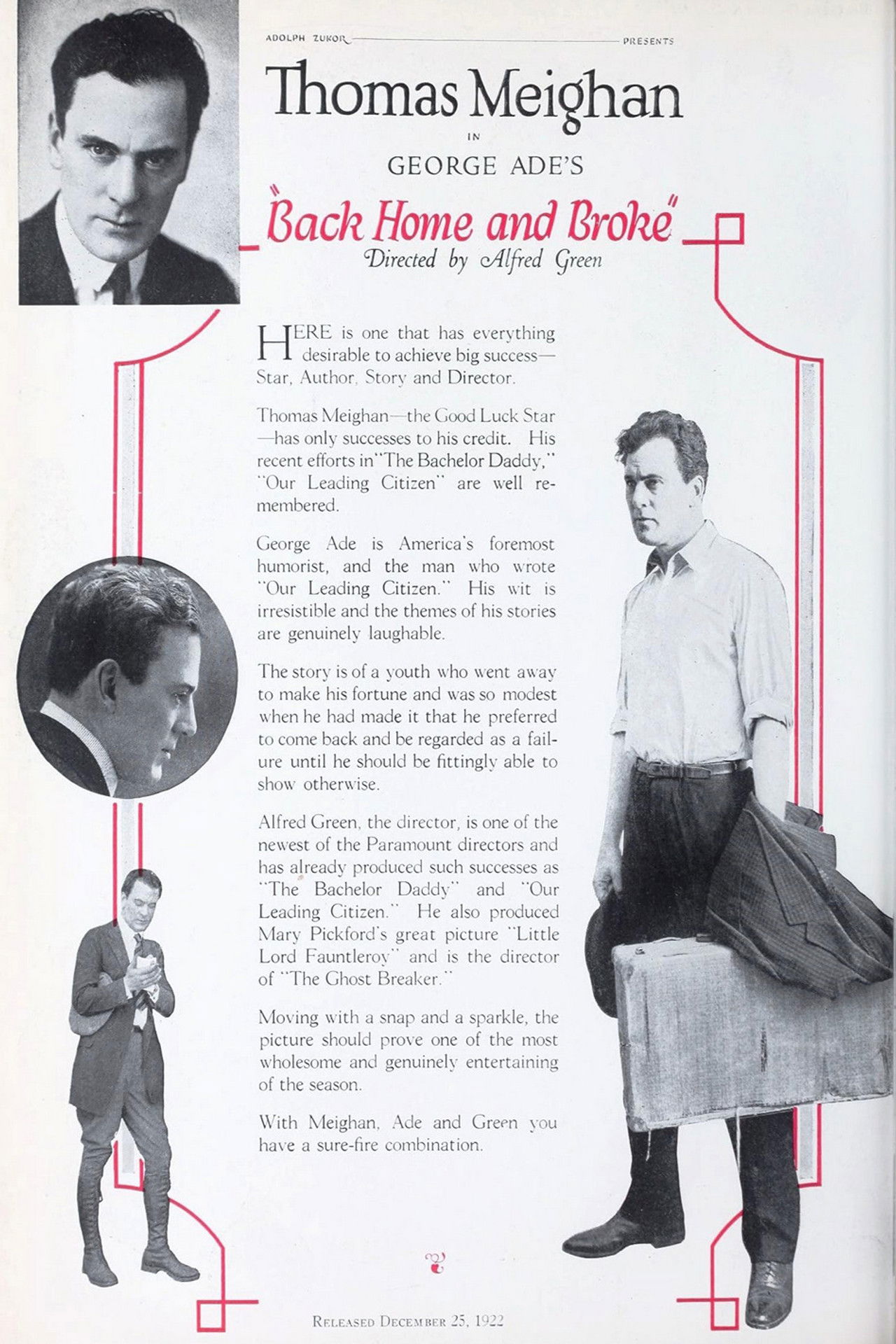 Back Home and Broke Backdrop