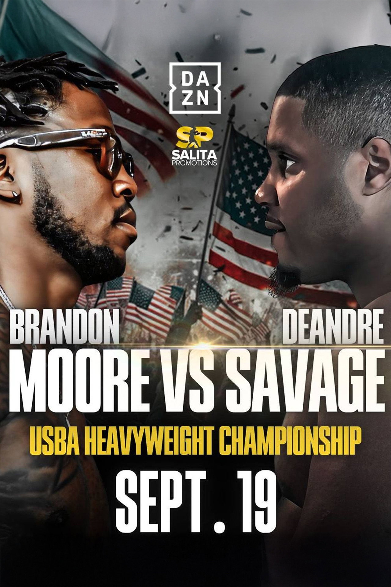 Brandon Moore vs. Deandre Savage filmaffisch