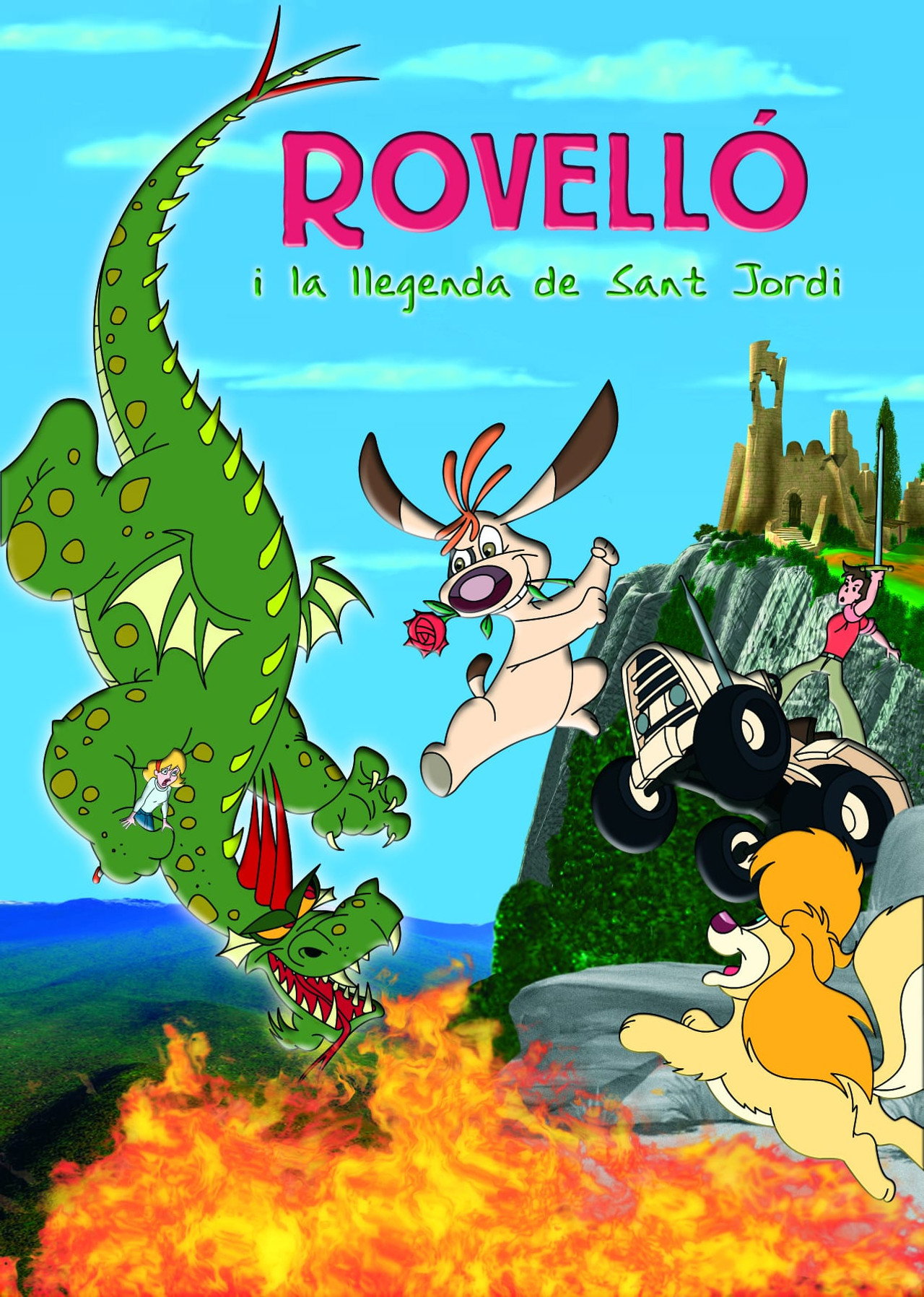 Rovelló i la llegenda de Sant Jordi filmaffisch