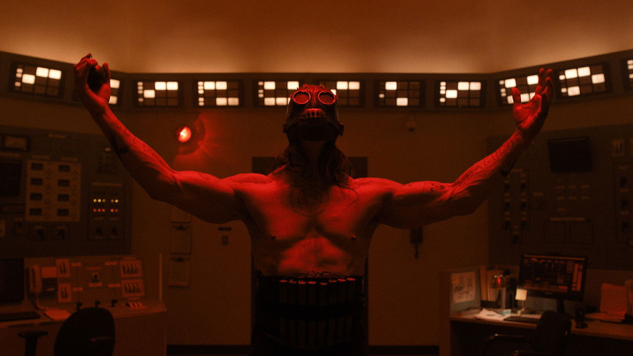 Cinematic still from the movie Psycho Killer