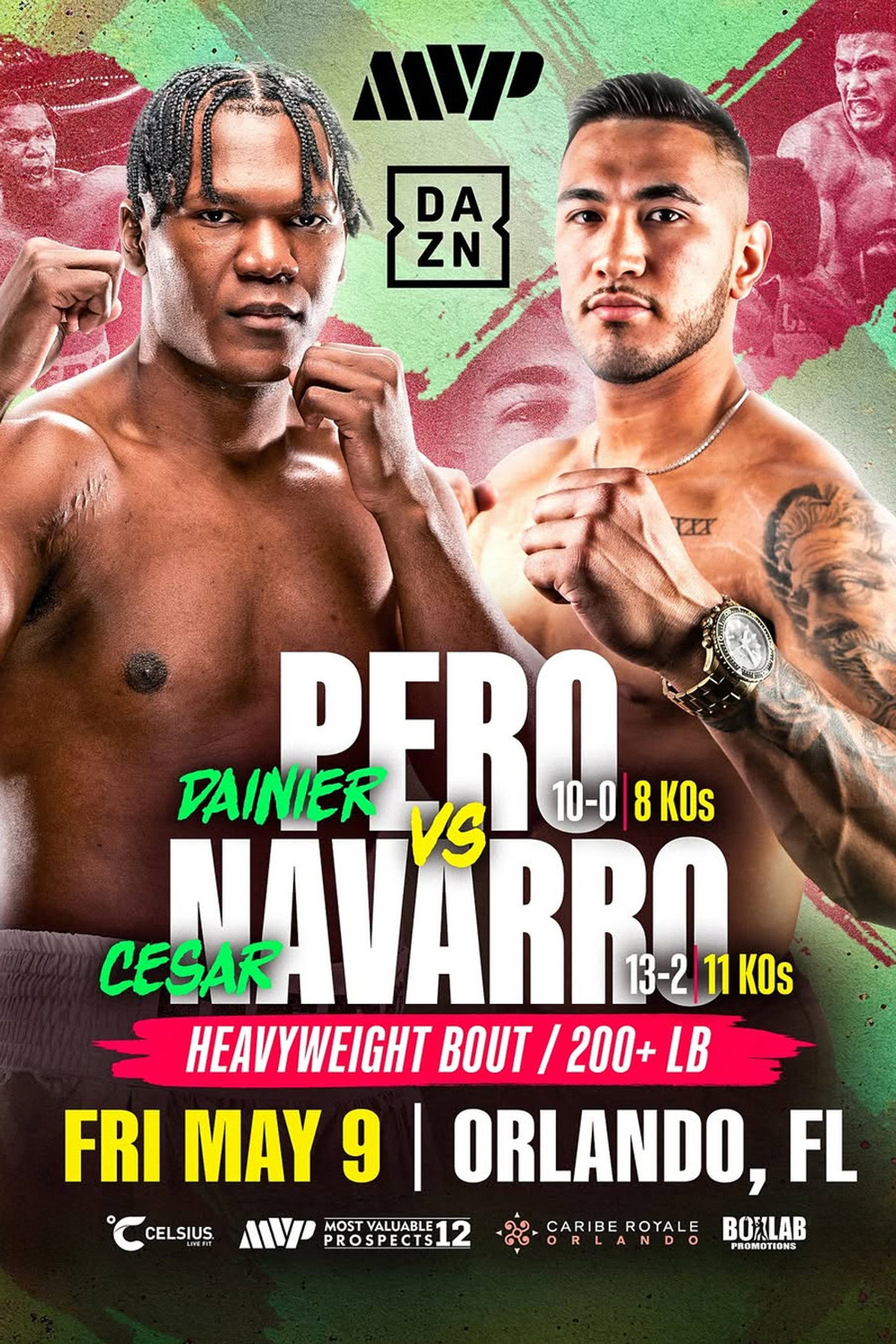 Dainier Pero vs. Cesar Navarro filmaffisch