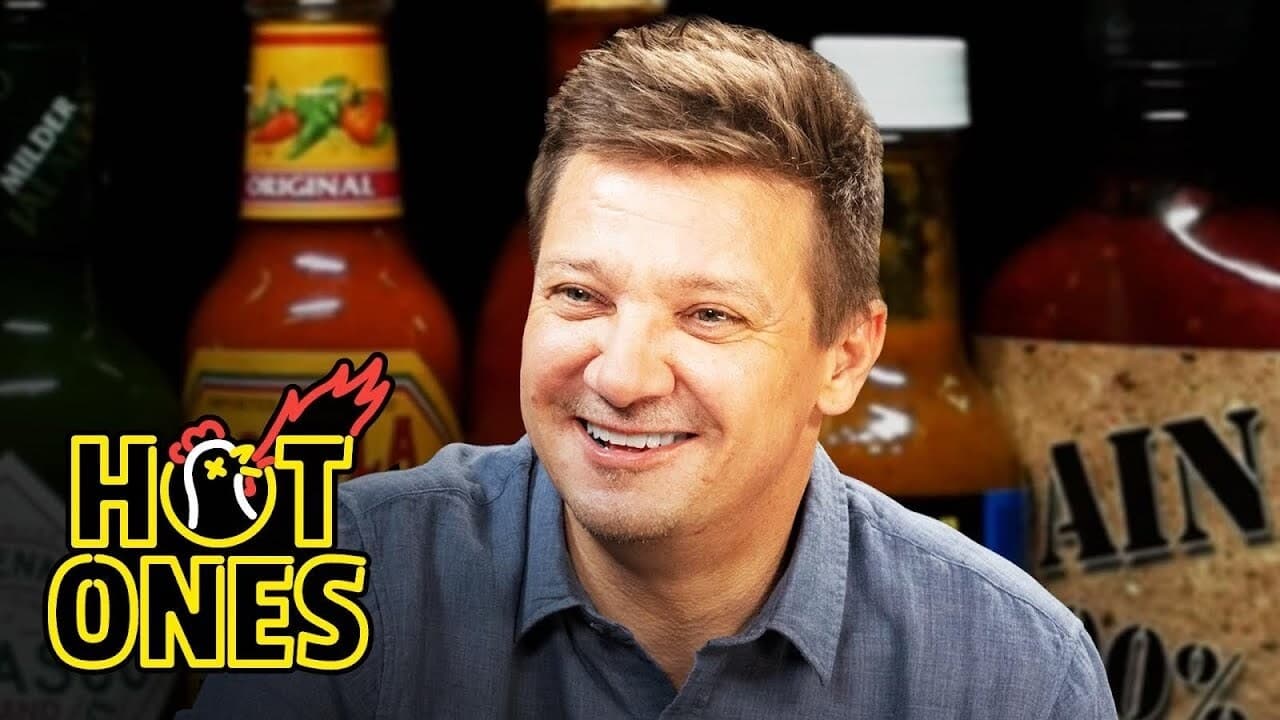 Hot Ones - Season 16 Episode 8 : Jeremy Renner Goes Blind in One Eye While Eating