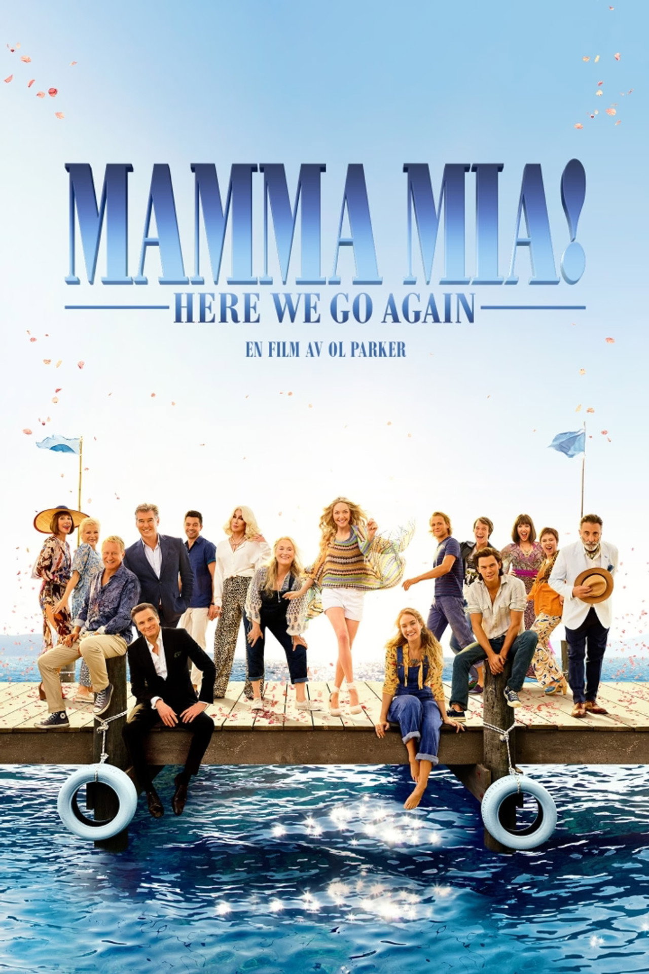 Mamma Mia! Here We Go Again filmaffisch
