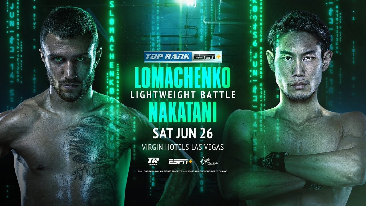 Vasyl Lomachenko vs. Masayoshi Nakatani