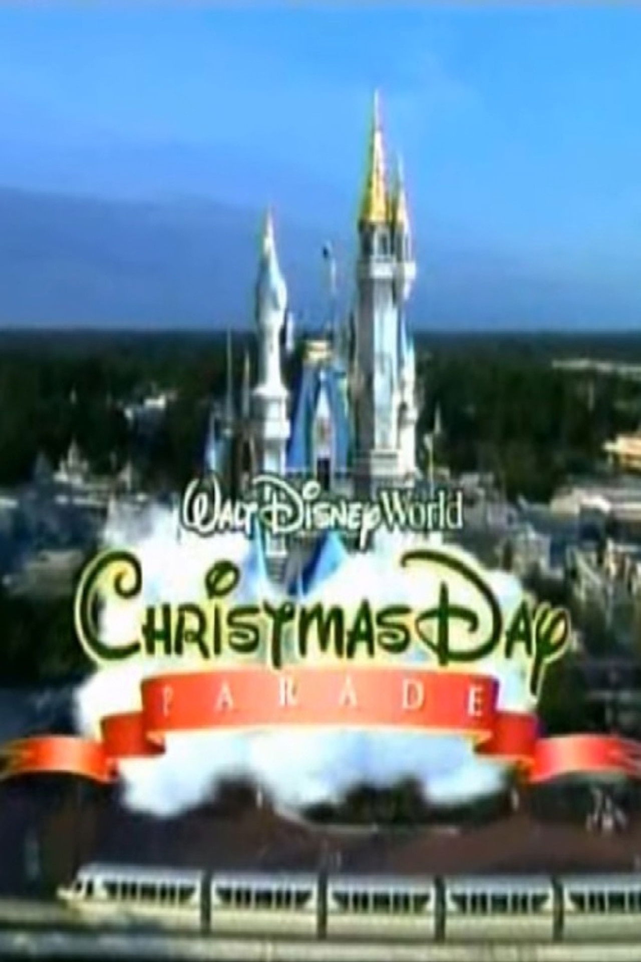Walt Disney World Christmas Day Parade Backdrop