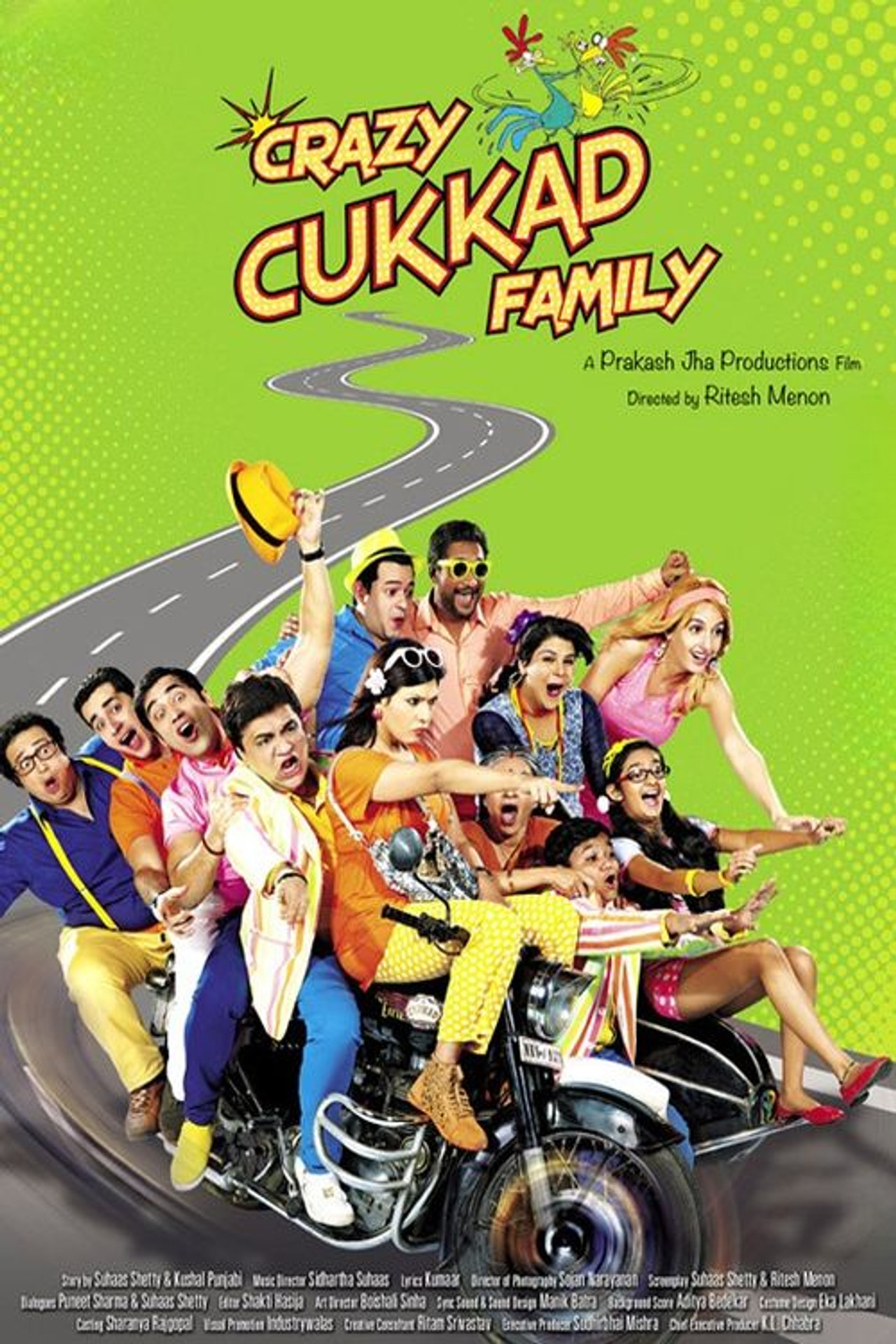 Crazy Cukkad Family filmaffisch