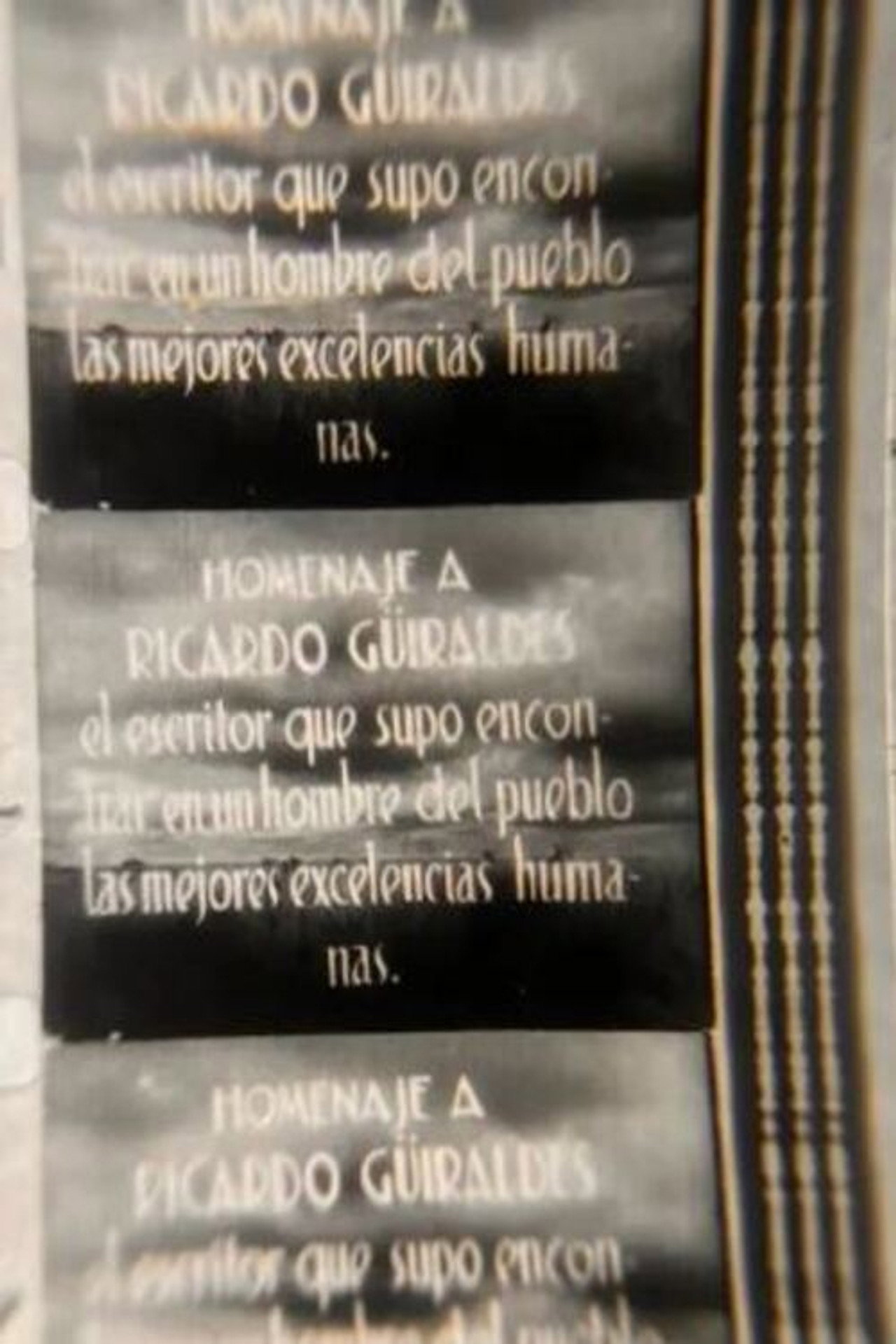 Don Segundo Sombra filmaffisch