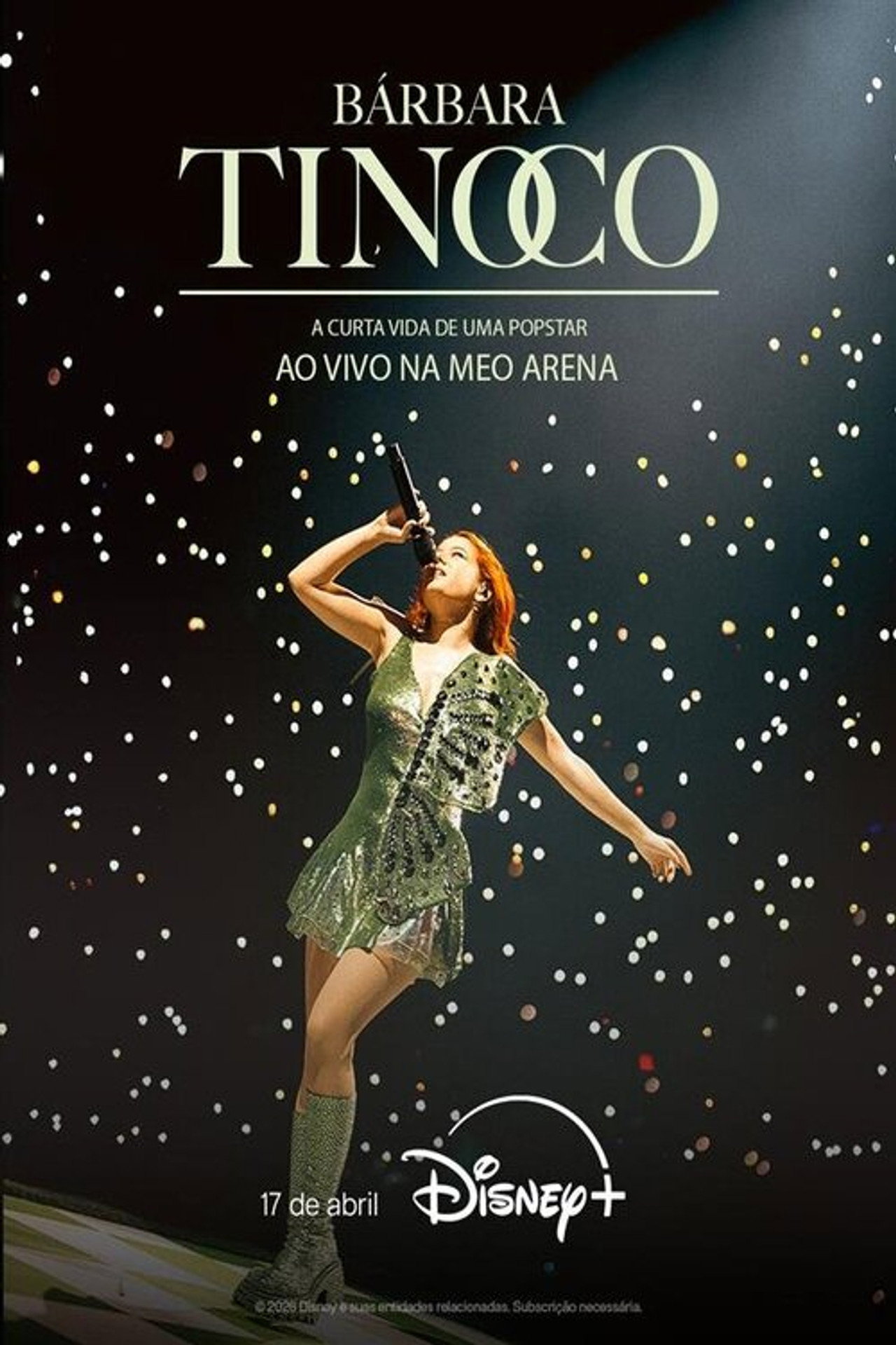 Bárbara Tinoco - A Curta Vida de uma Popstar, Ao Vivo na MEO Arena filmaffisch