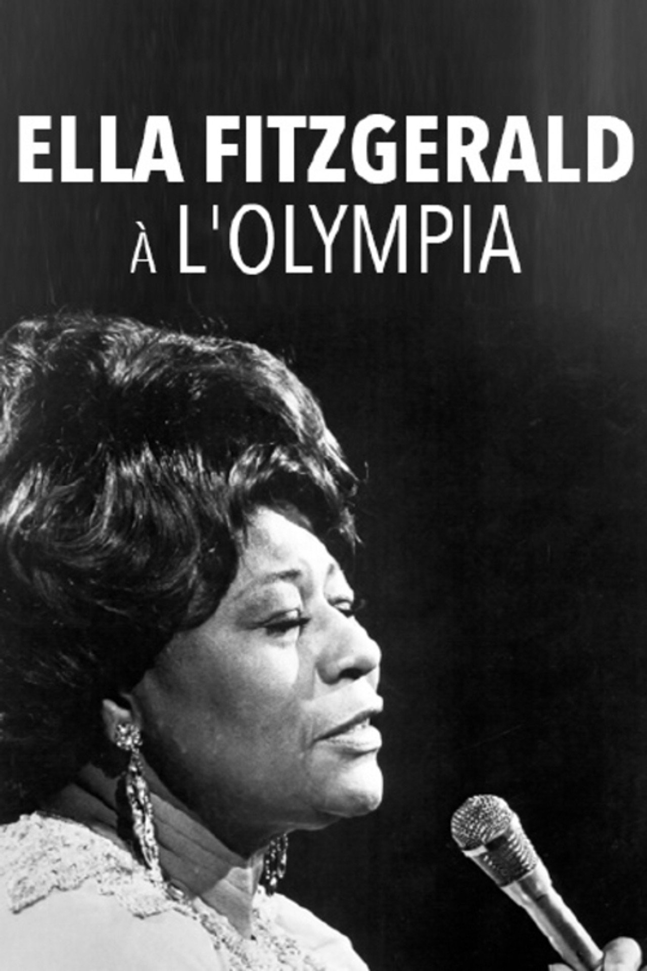 Ella Fitzgerald à l'Olympia Backdrop