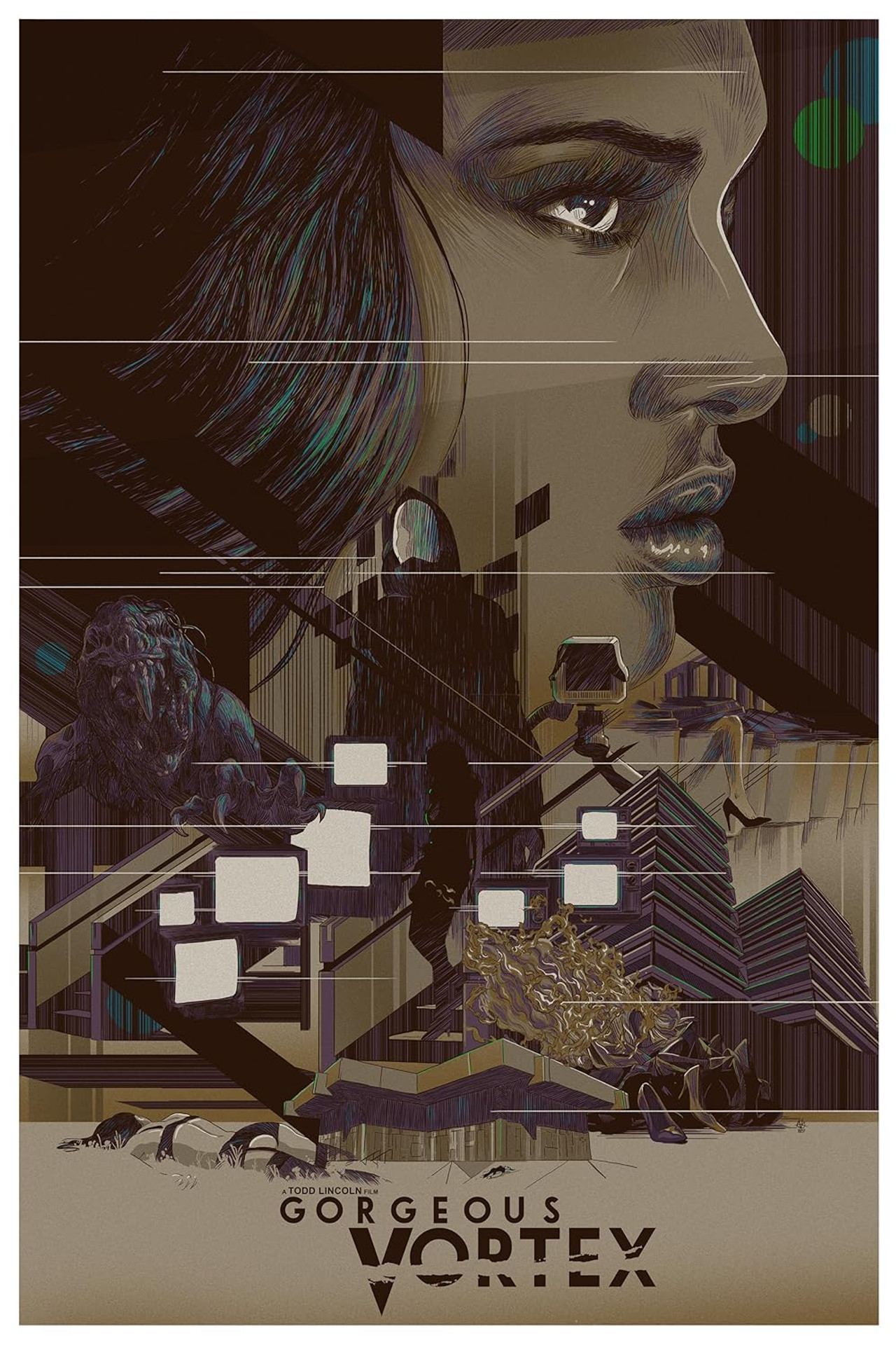 Gorgeous Vortex Backdrop