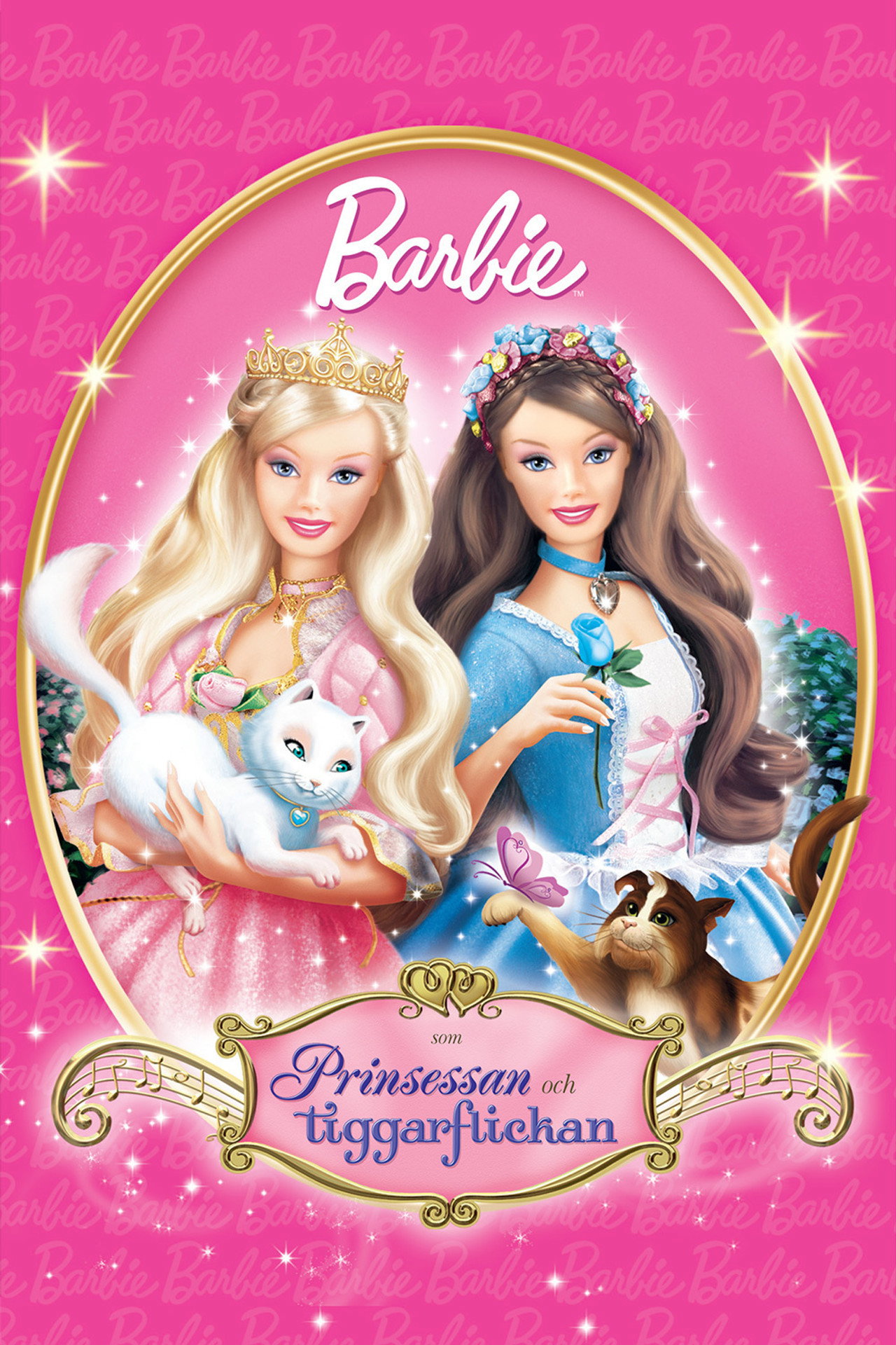Barbie som prinsessan & tiggarflickan filmaffisch