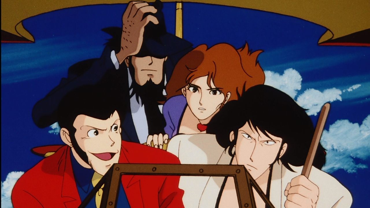 Scen från Lupin the Third: Dragon of Doom